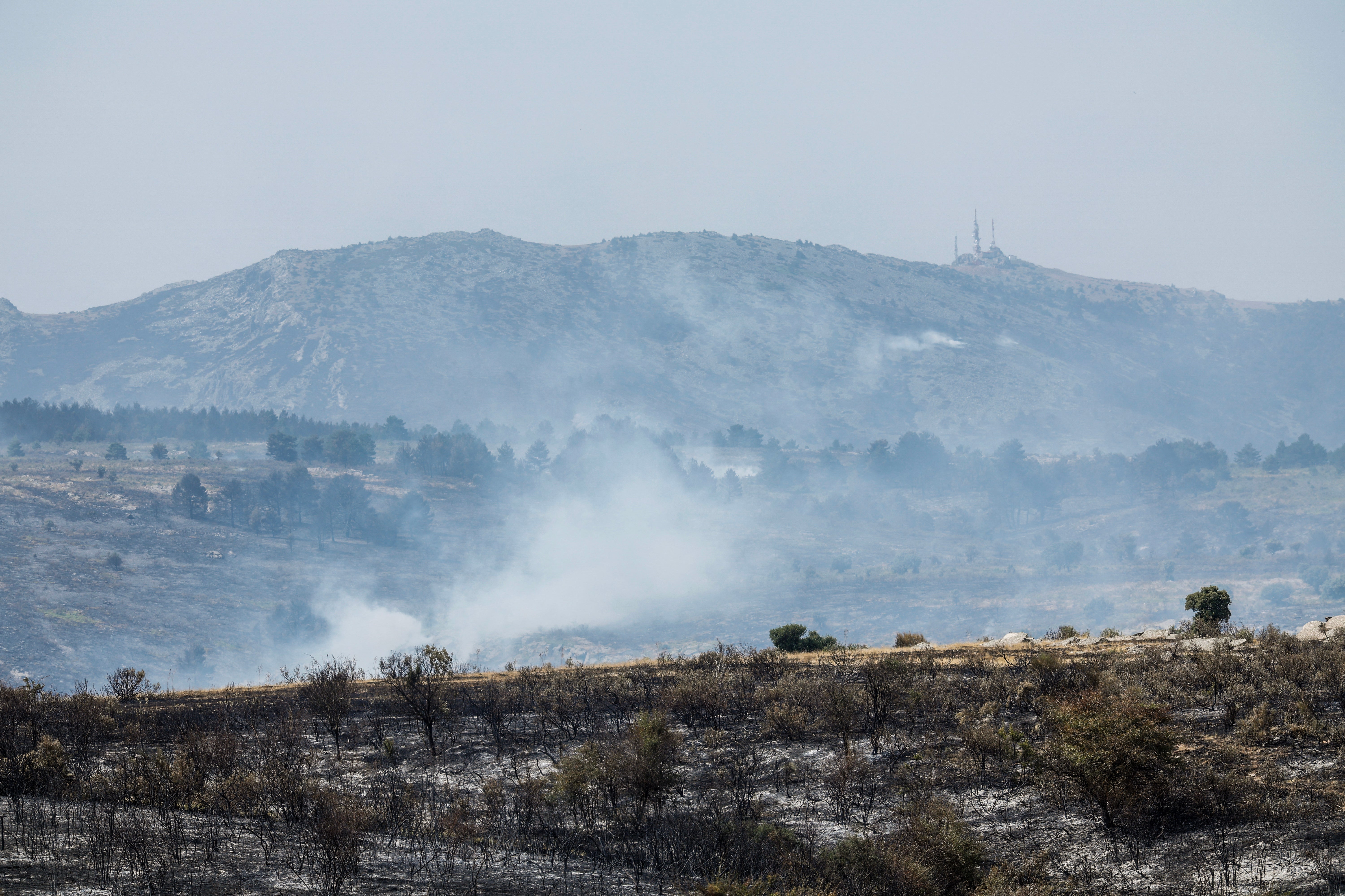 There were wildfires across Europe this summer amid extreme weather