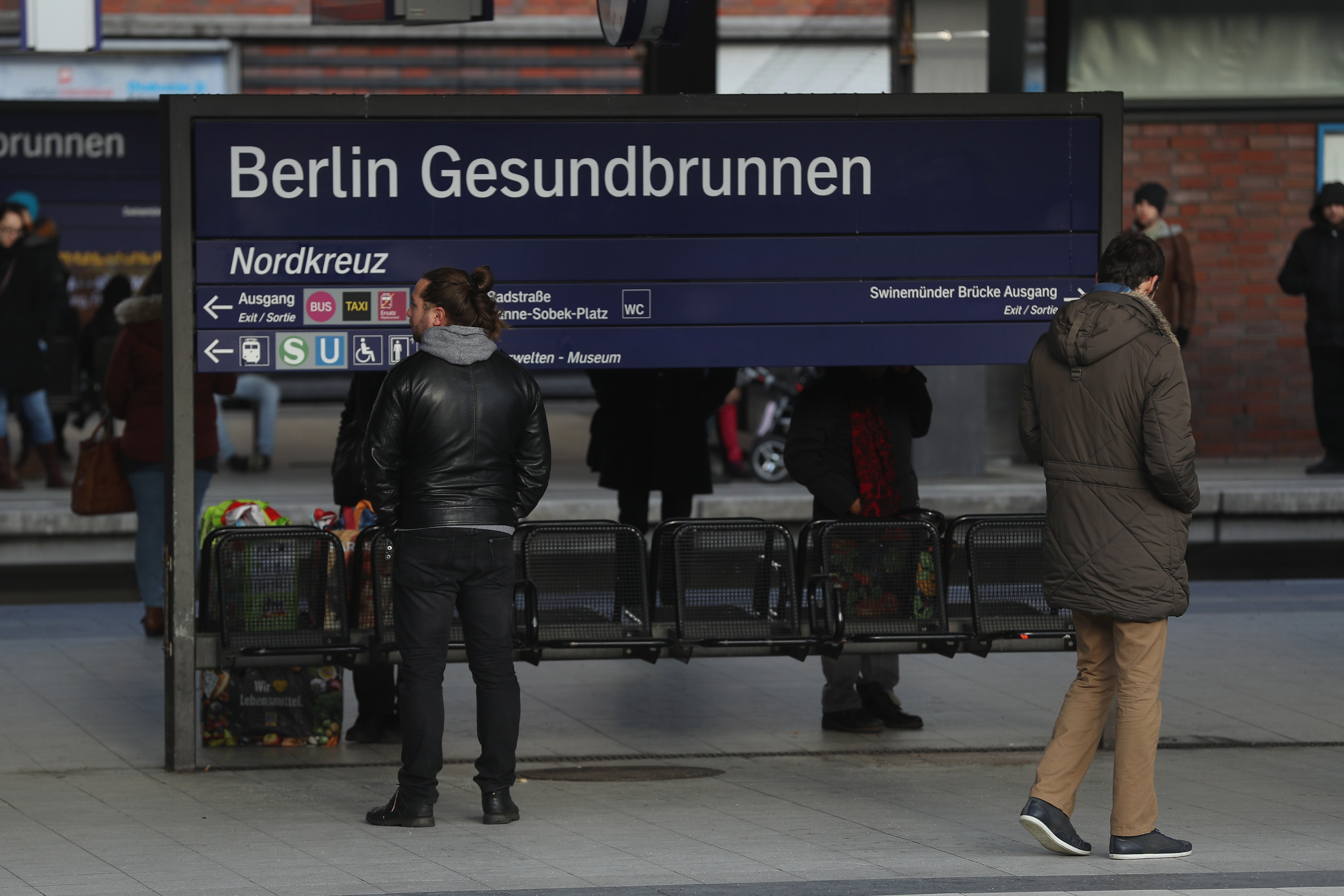 Alcohol will be banned at Berlin's Gesundbrunnen train station from 1 September (Getty)