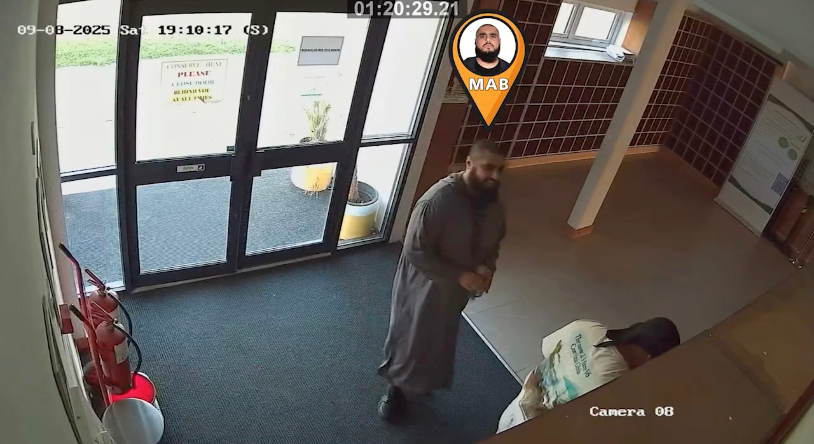 Mohammed Bashir and Jihad Al Shamie were at the Al Sunnah Mosque in Manchester, mistakenly believing that they were hiding from cameras and that their speeches would not be overheard.