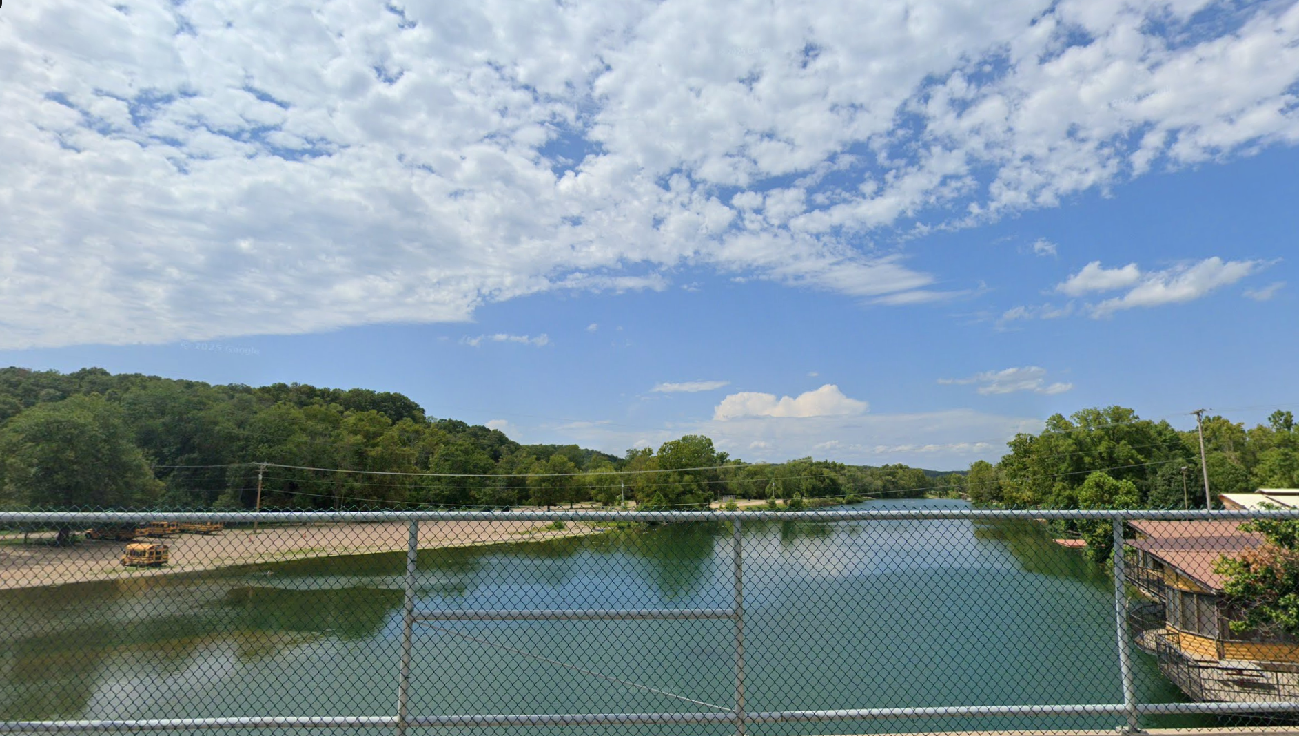 Marsh drowned on the Elk River near Noel, Missouri (pictured)