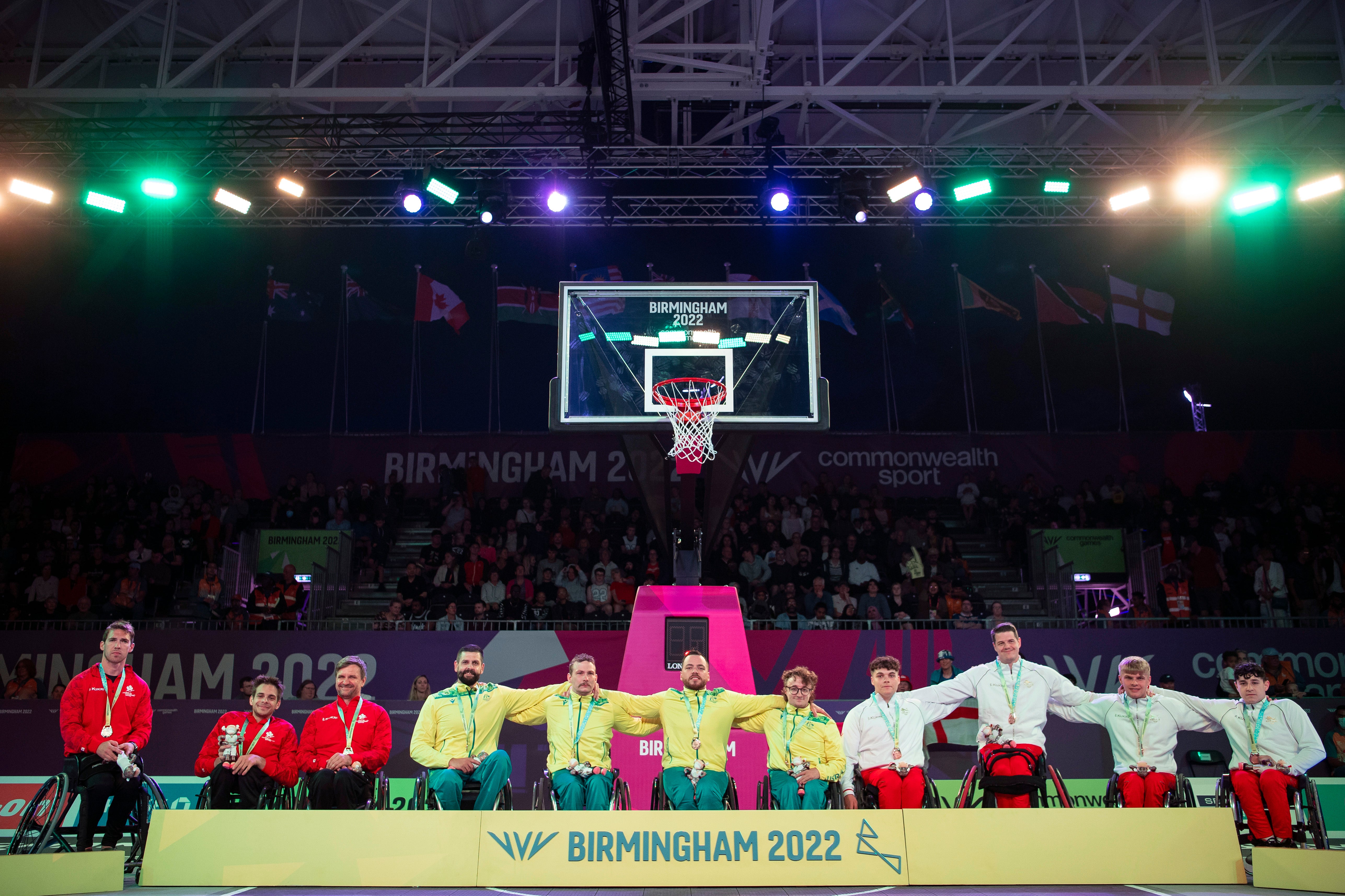Australia won men's wheelchair basketball gold at Birmingham 2022