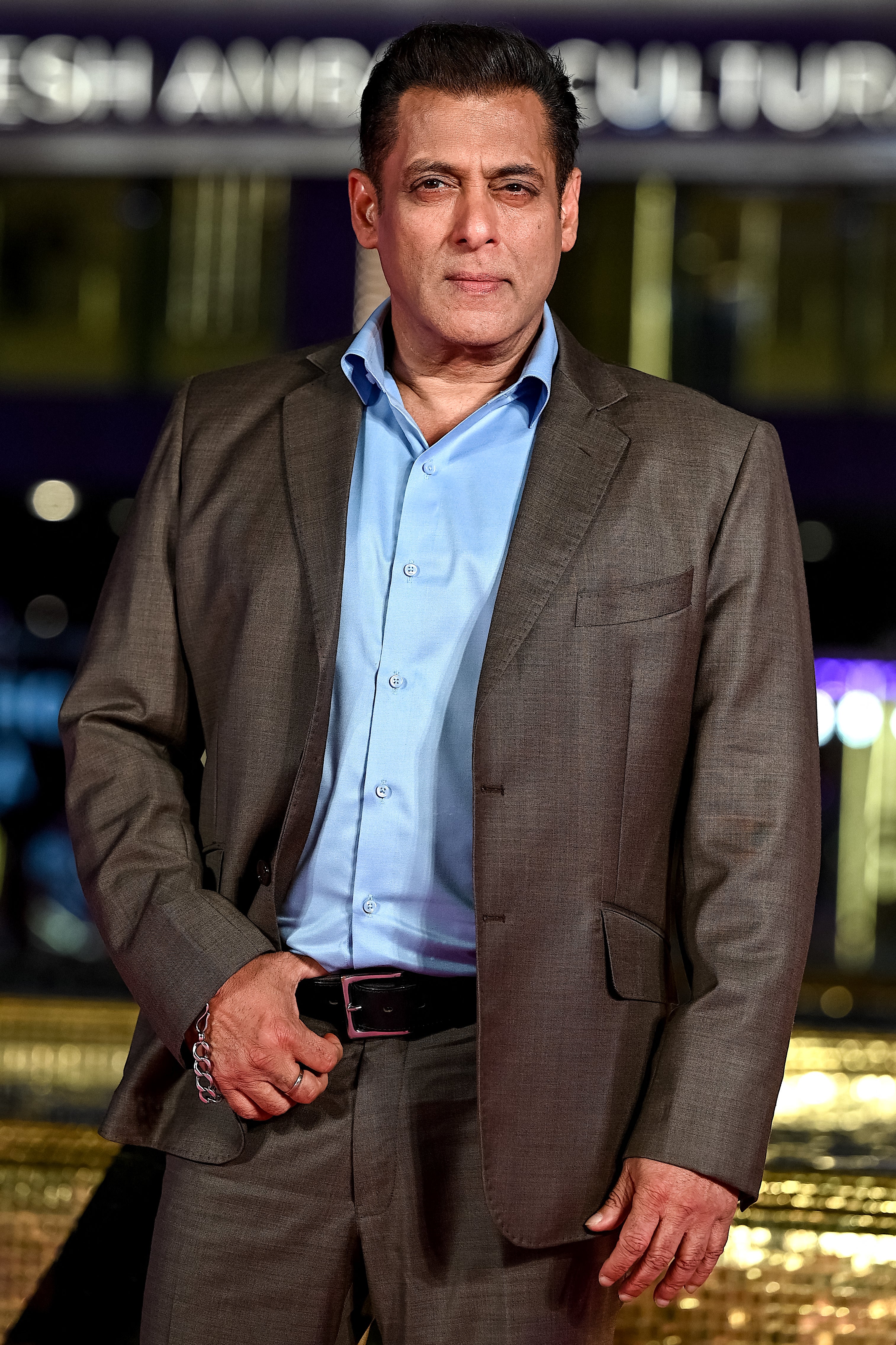 Salman Khan extends support to the protesters demonstrating against the paper leaks in India (AFP/Getty)