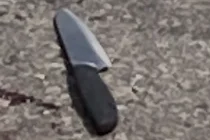 Madison Police Department shared a photograph of the knife they said Corey Ruiz injured an officer with. The officer then fired his weapon (Madison Police Department)