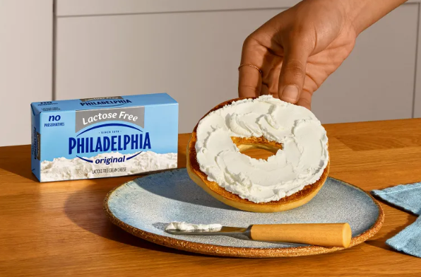 Beloved cream cheese brand Philadelphia is launching its first-ever lactose-free version of its signature spread for customers in the US (Philadelphia)