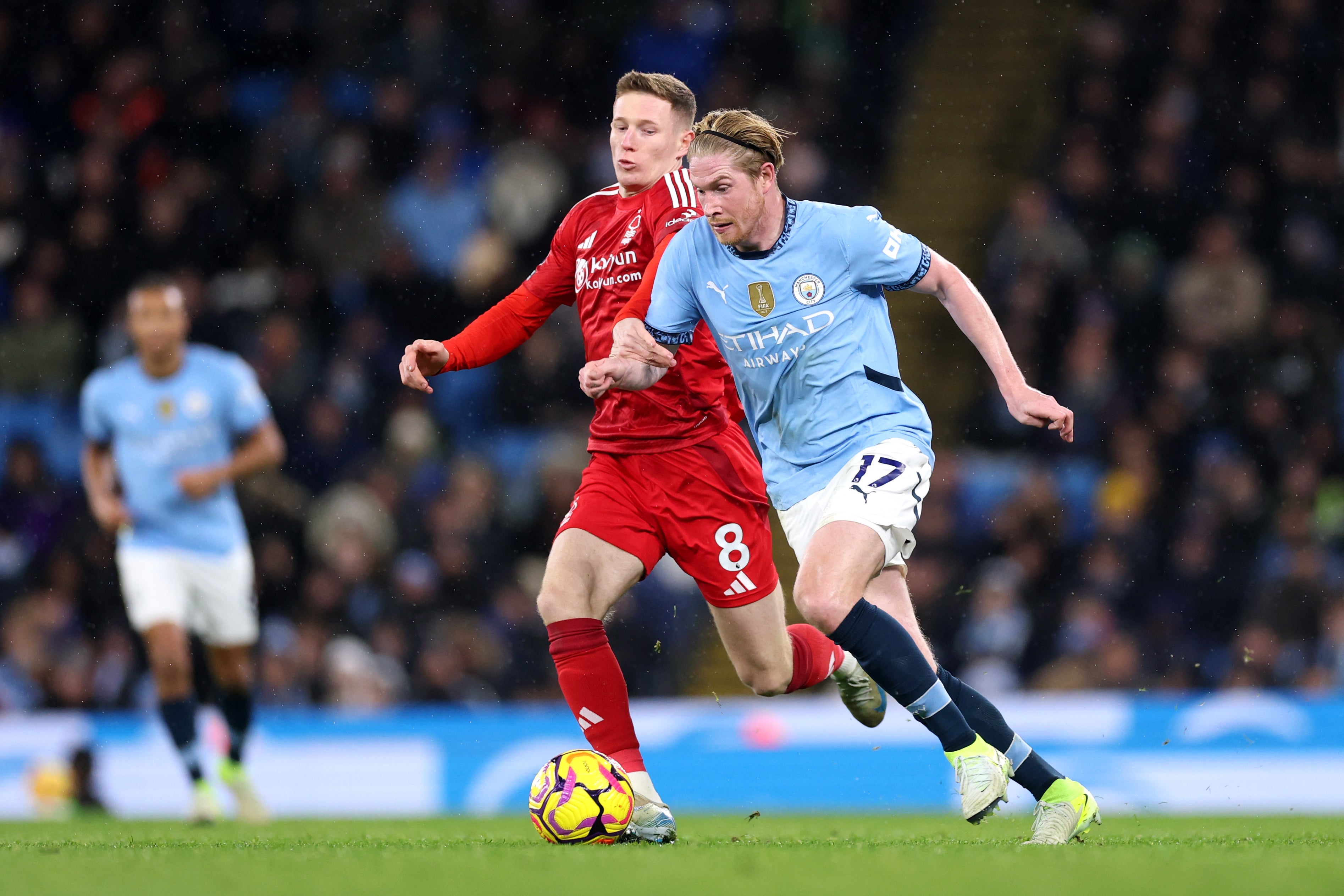 Elliot Anderson has admitted to being inspired by Kevin De Bruyne