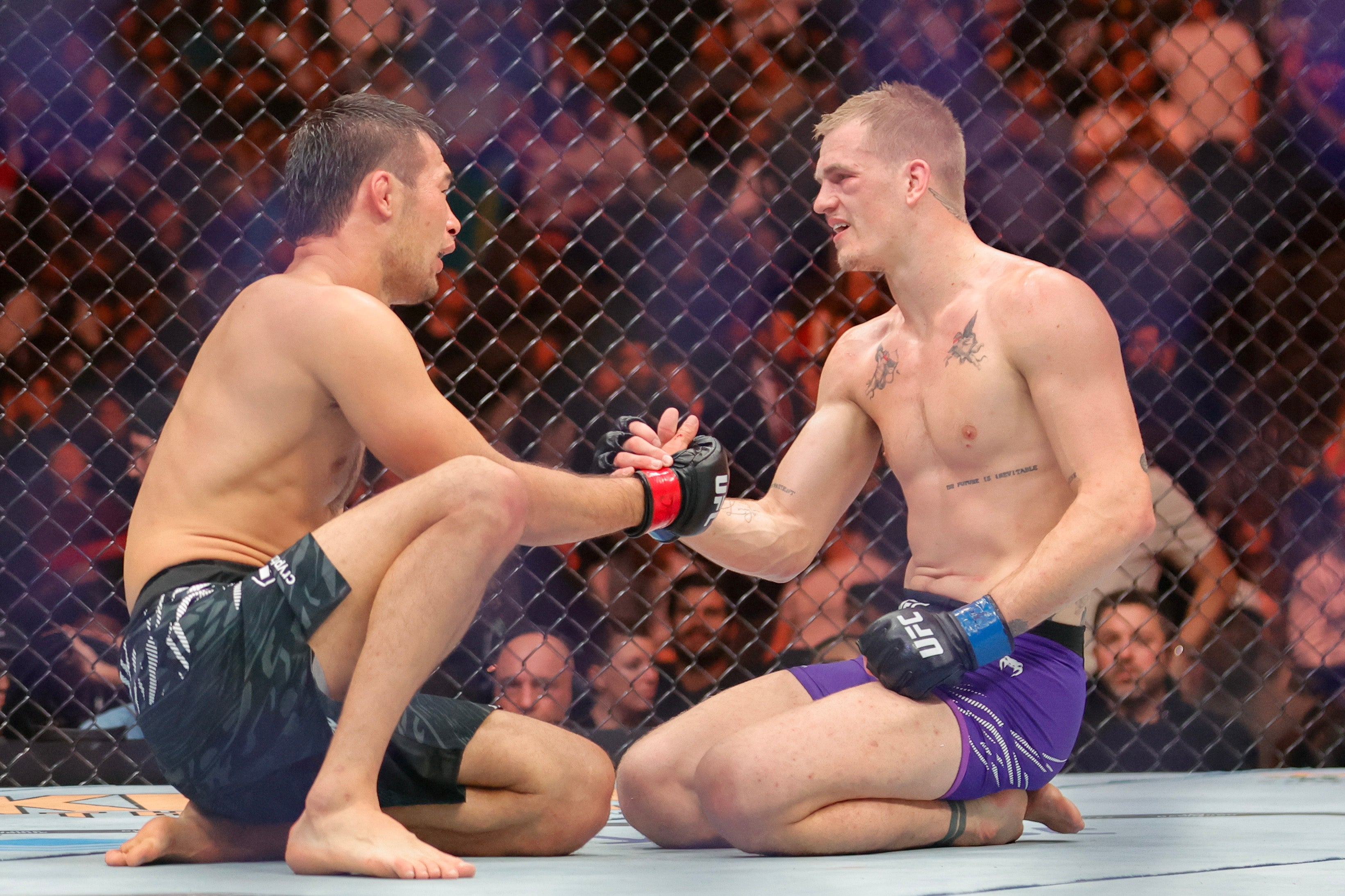 Ian Machado Garry &lsquo;already thinking&rsquo; about first UFC title defence before winning belt