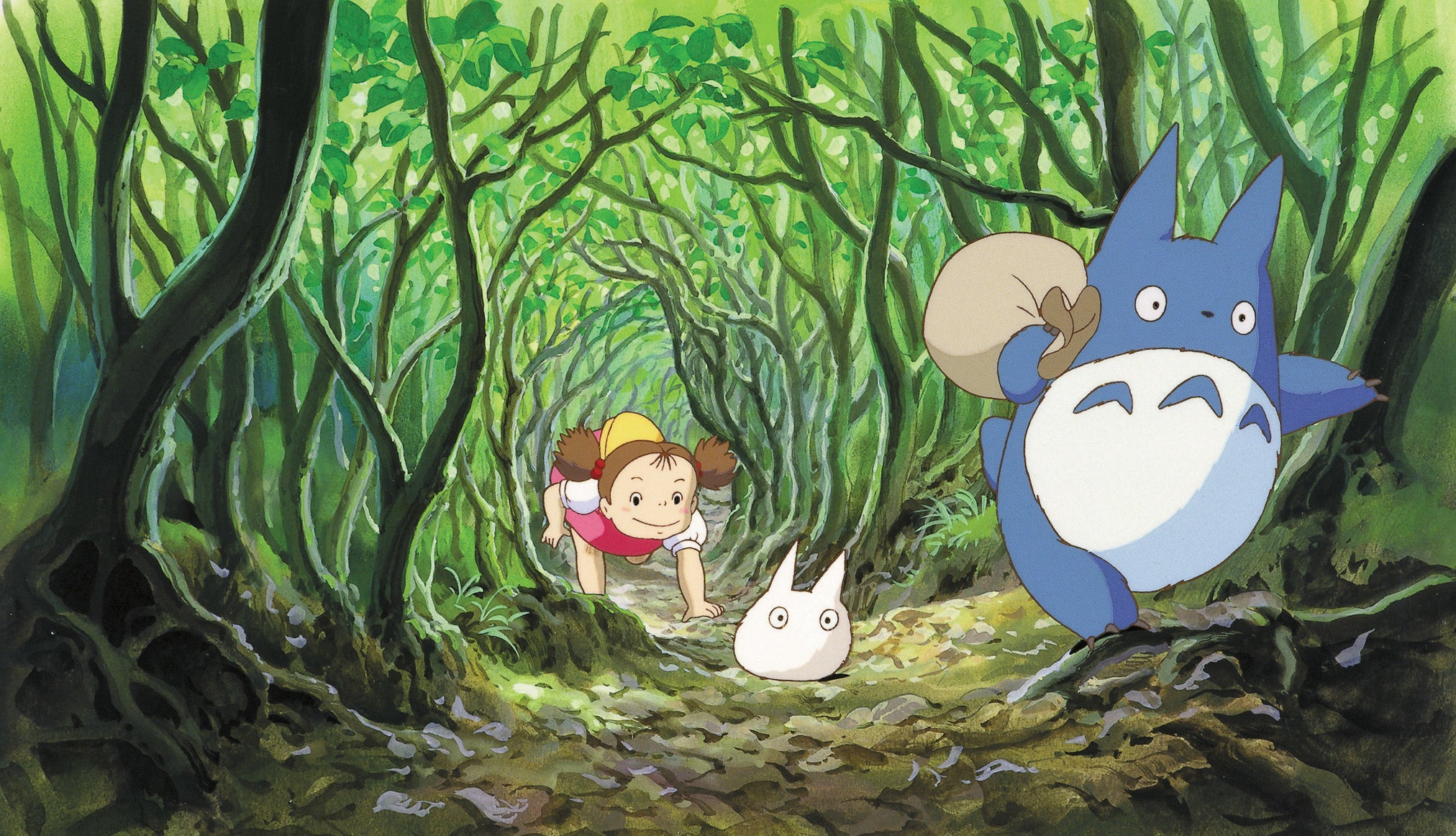 Eine Szene aus „Mein Nachbar Totoro“