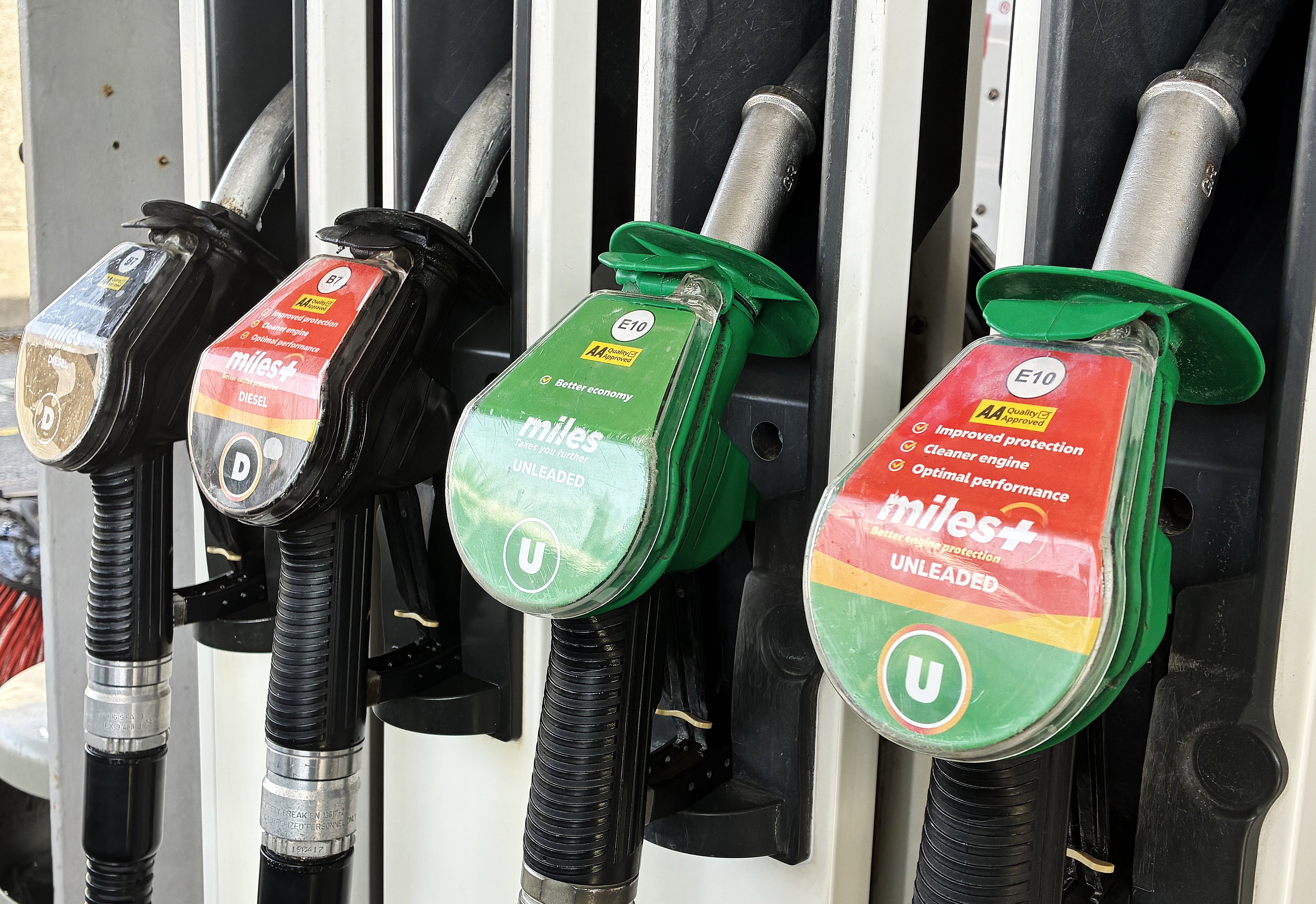 Fuel prices have ticked higher in recent days after a steady rise in oil prices (Brian Lawless/PA)