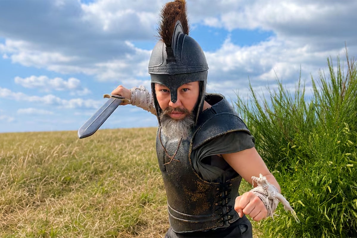 Matt Damon's 4ft 5in Odyssey stunt double: 'Greatest arms I've ever seen'