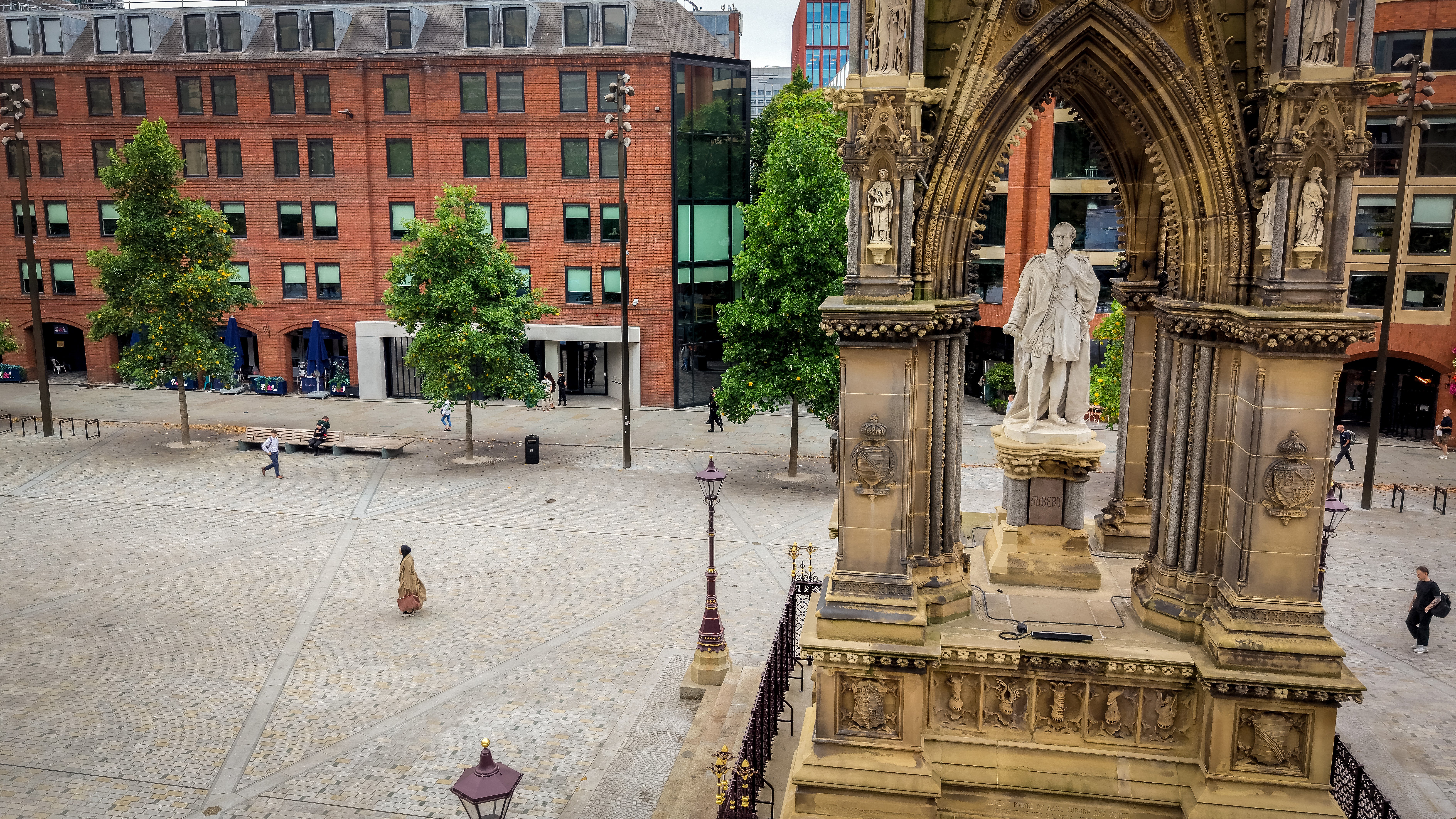 Heron House, in Albert Square, which will be the interim base of the British government's 'Number 10 of the North'