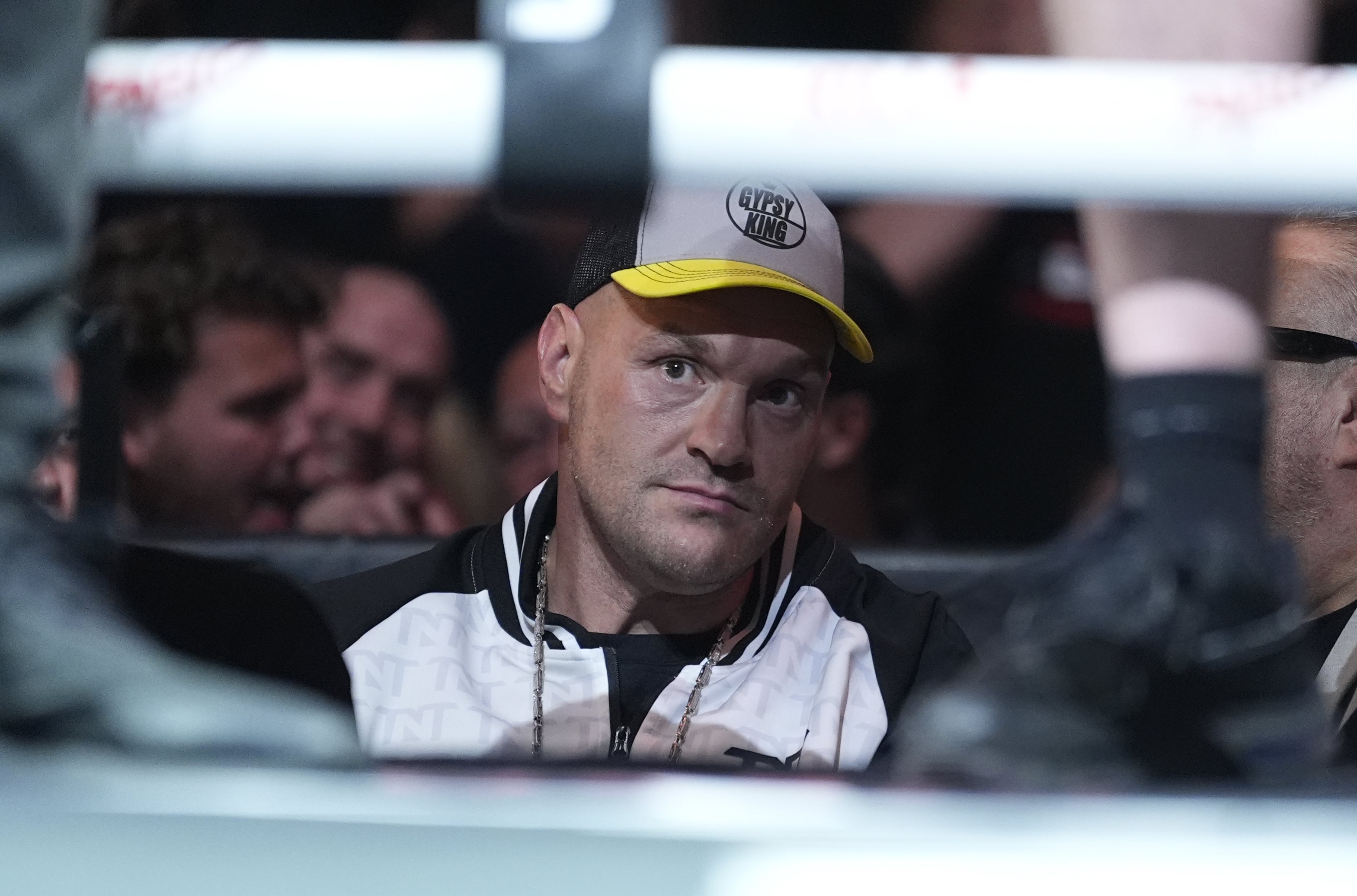 Tyson Fury lurks in the backdrop to Joshua’s fight (Peter Byrne/PA)