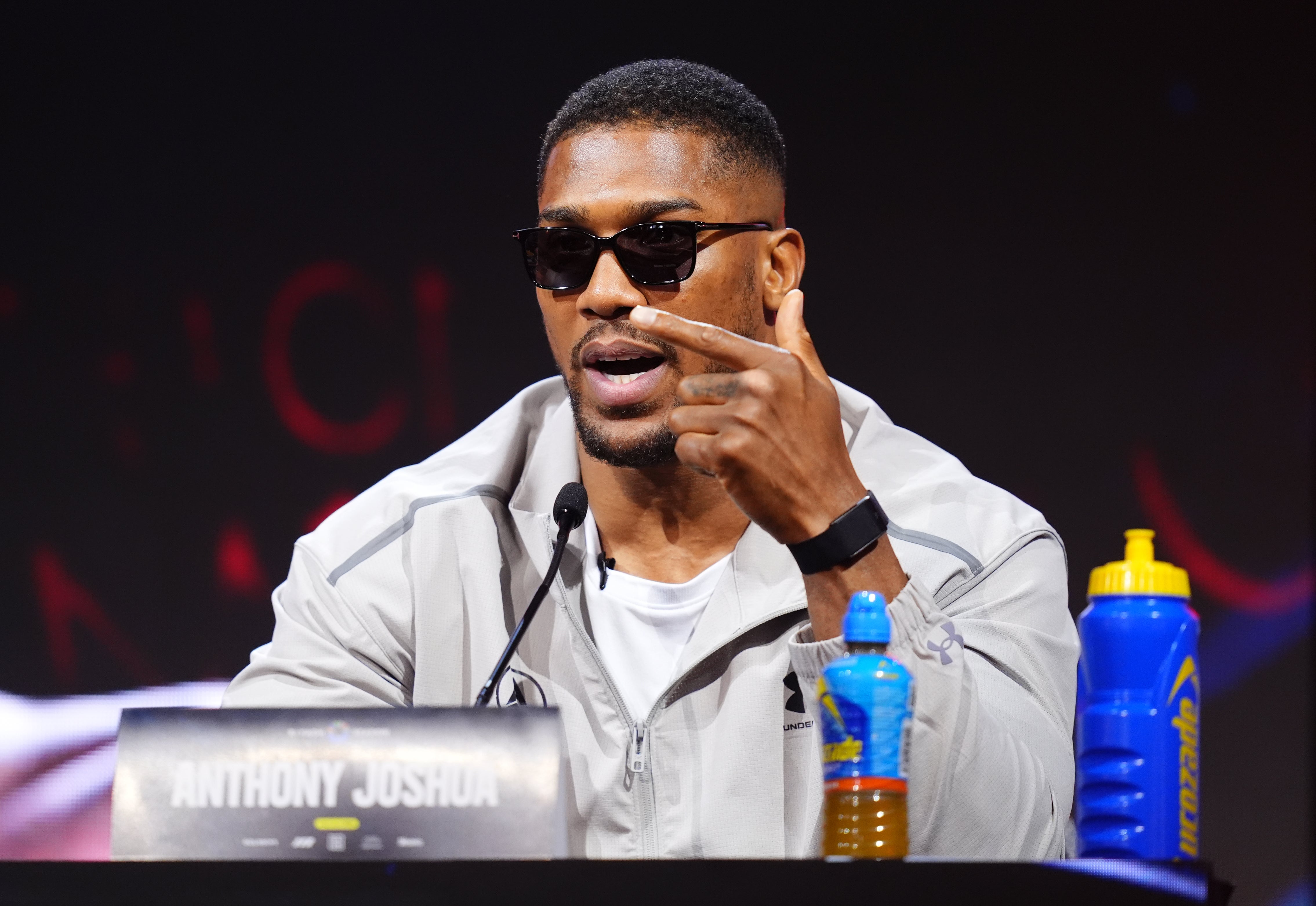 Anthony Joshua is back in action on Saturday (John Walton/PA)