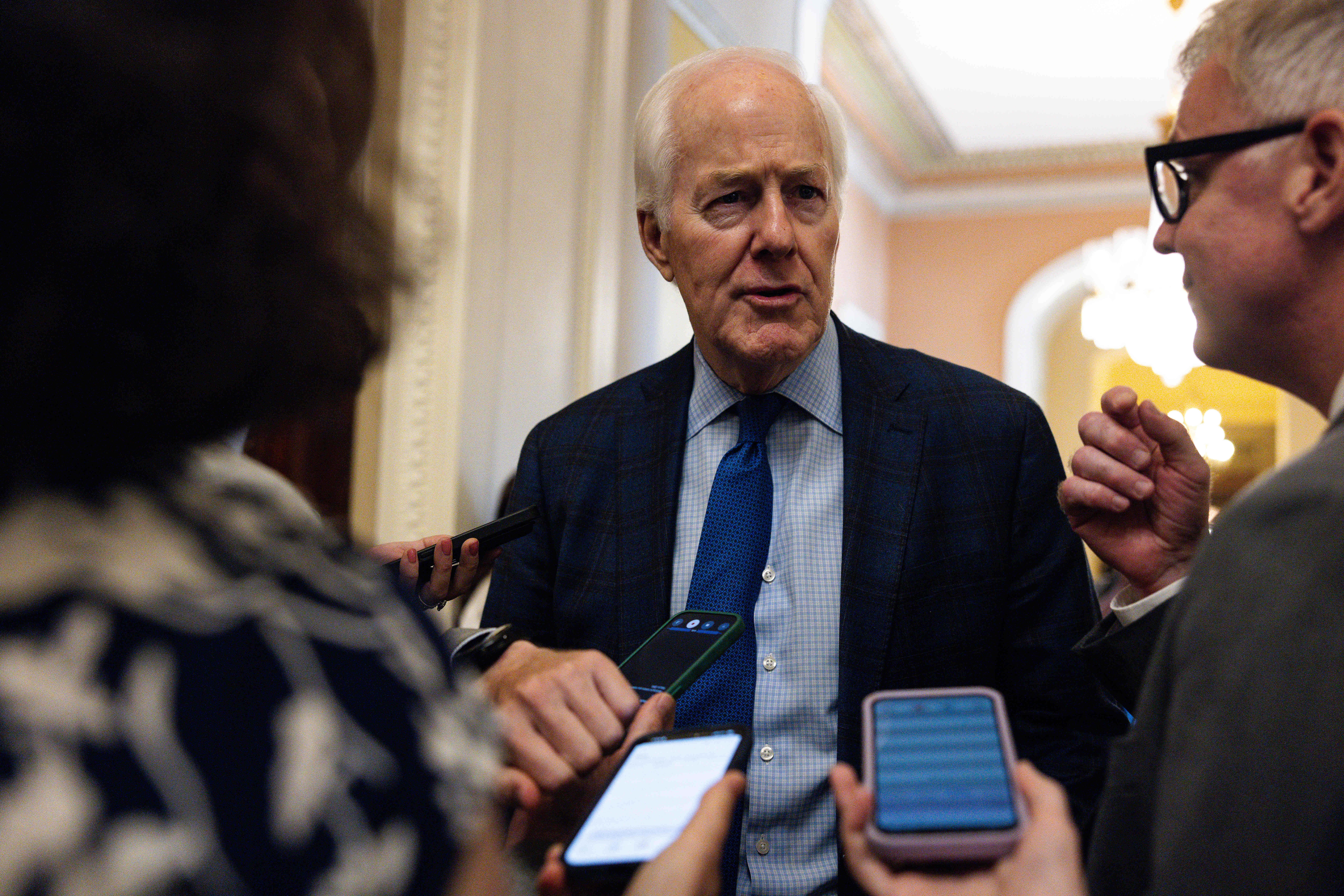 Allies of John Thune like Sen. John Cornyn have argued that the Senate leader is powerless to force passage of the voter ID bill