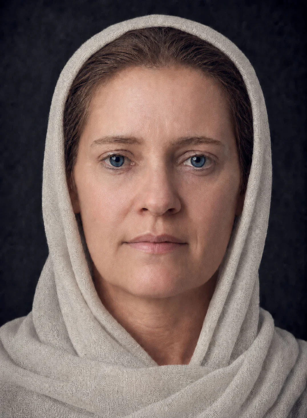 Forensic facial reconstruction of one of the key Västerhus individuals analysed in the study