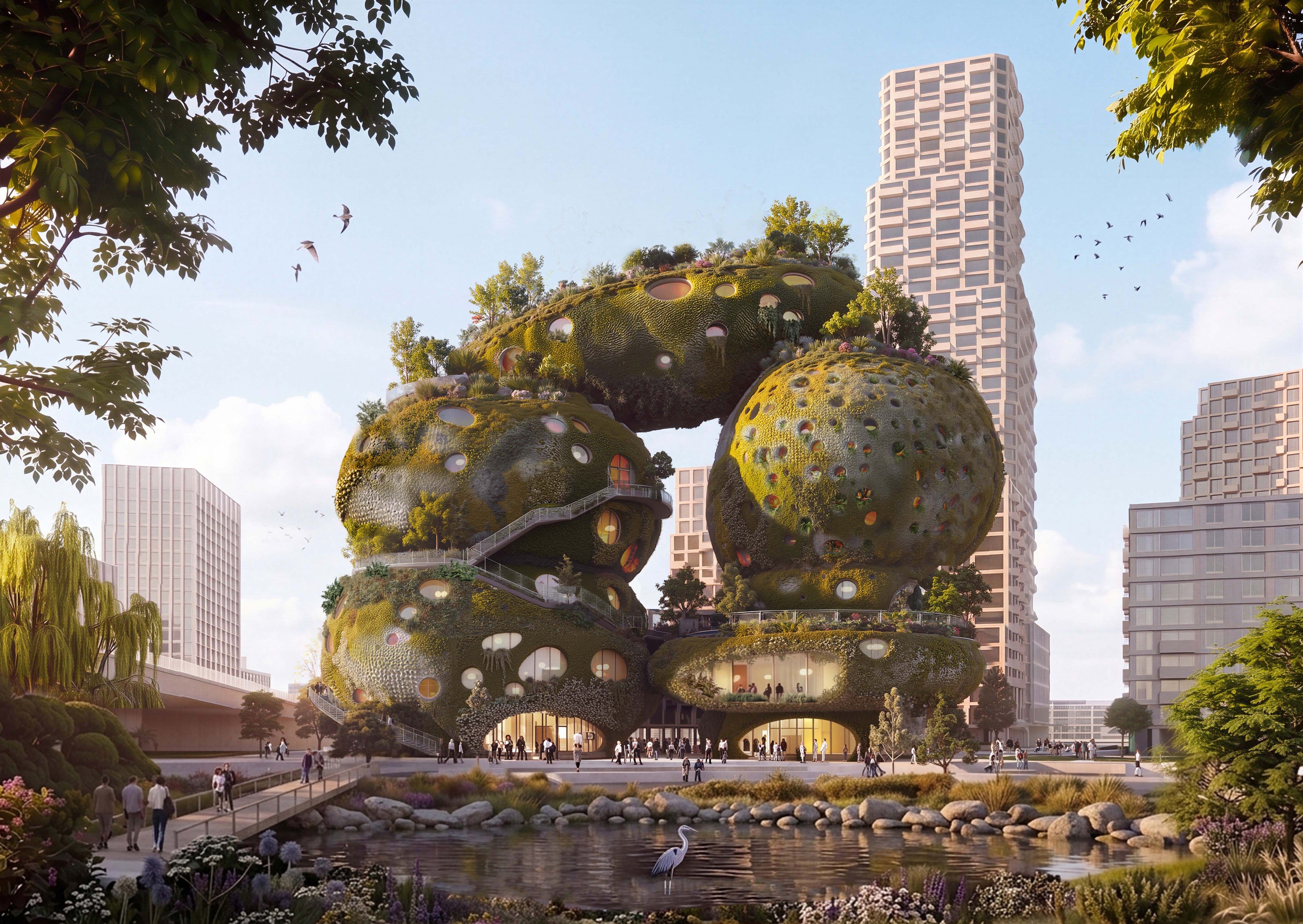 Designs revealed for futuristic ‘new world wonder’ in the Netherlands