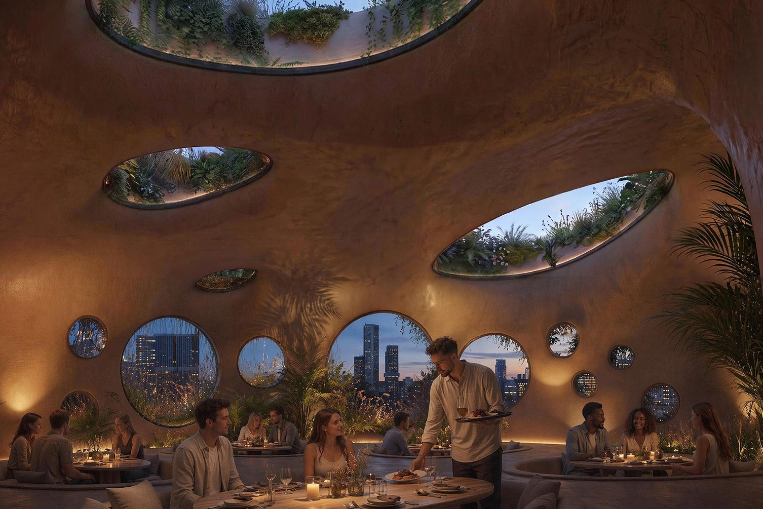 A restaurant will be set up inside (MVRDV)