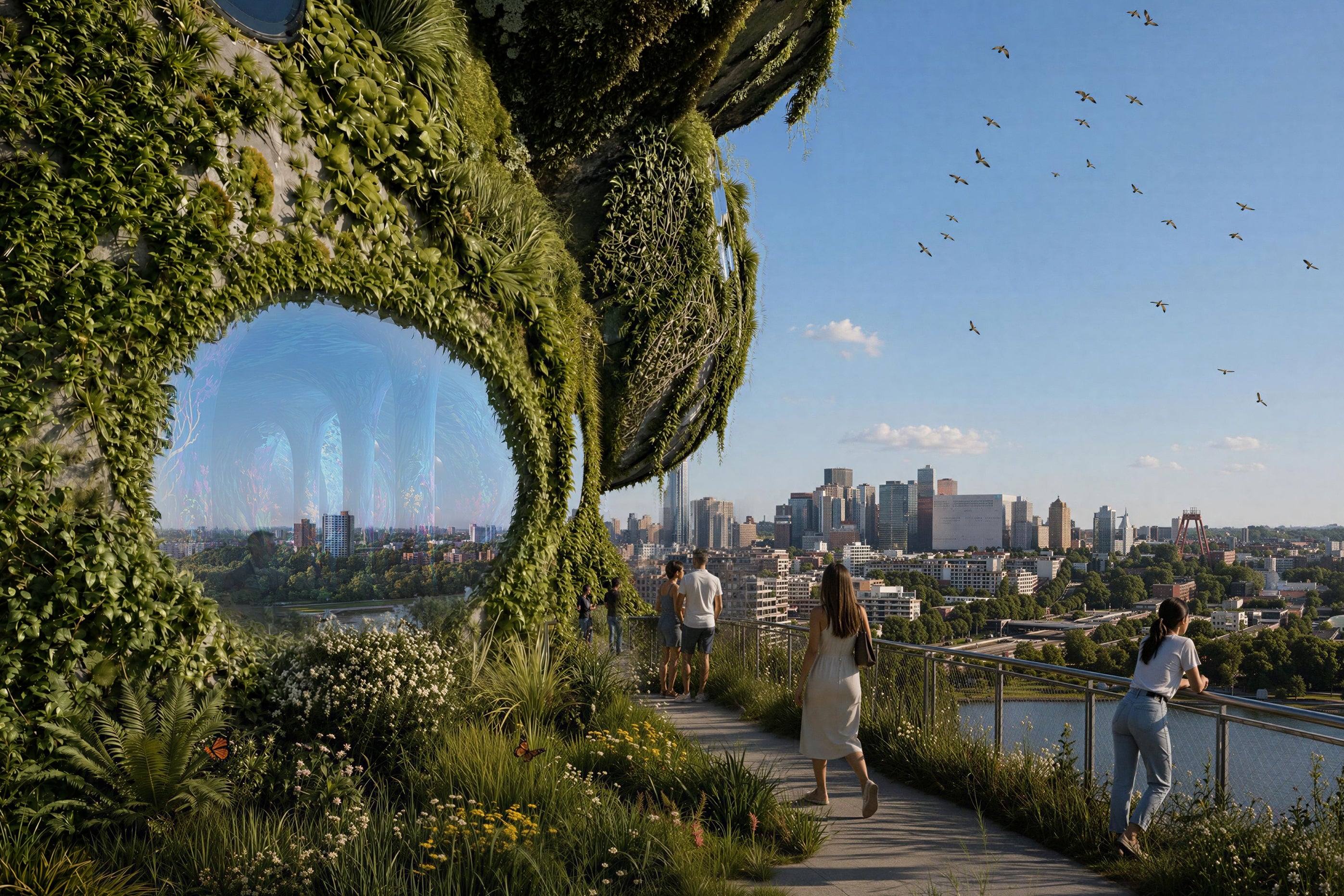 The building will include public viewing terraces (MVRDV)