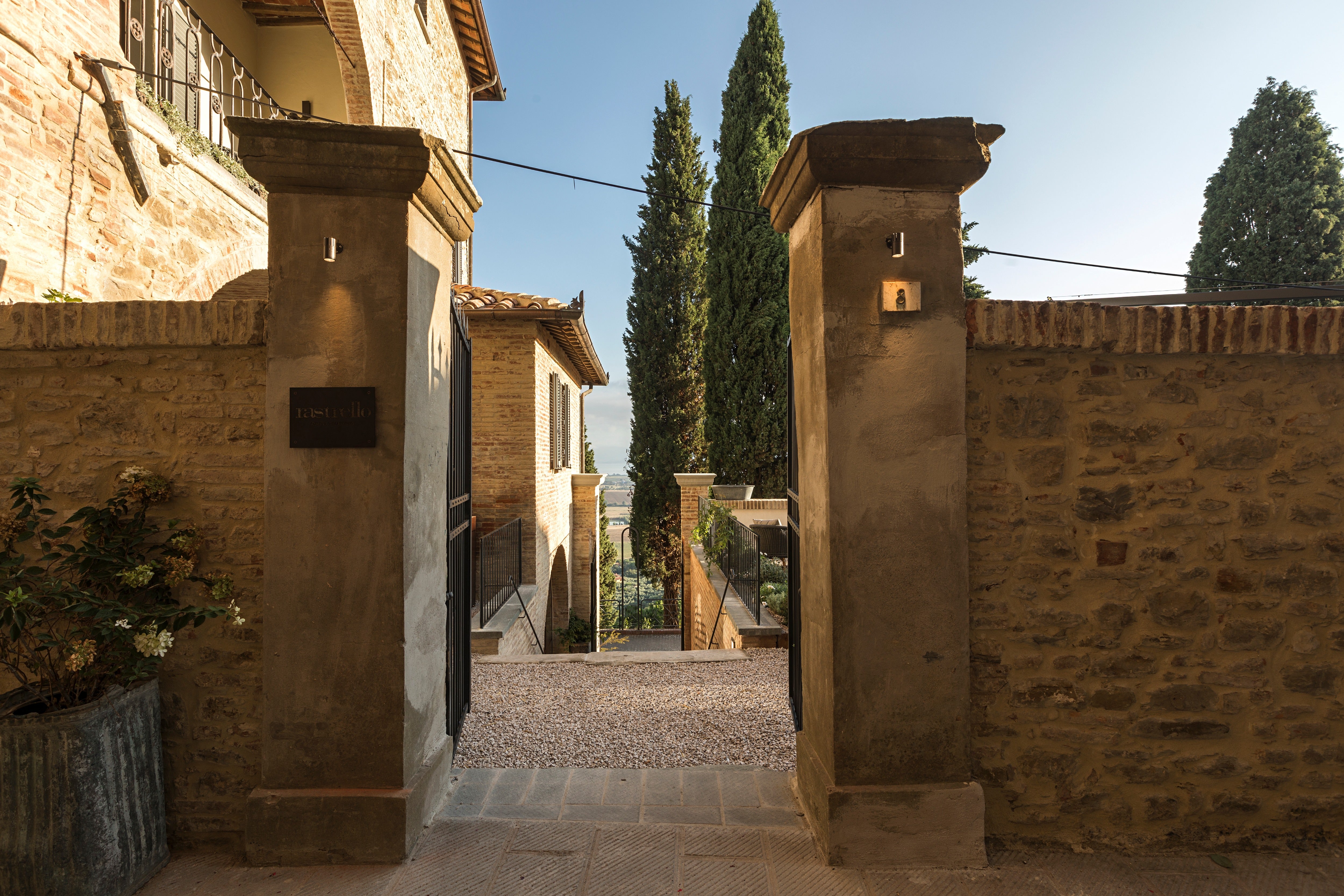 This boutique hotel in Umbria sits among 1,000 olive trees and hosts communal pasta evenings