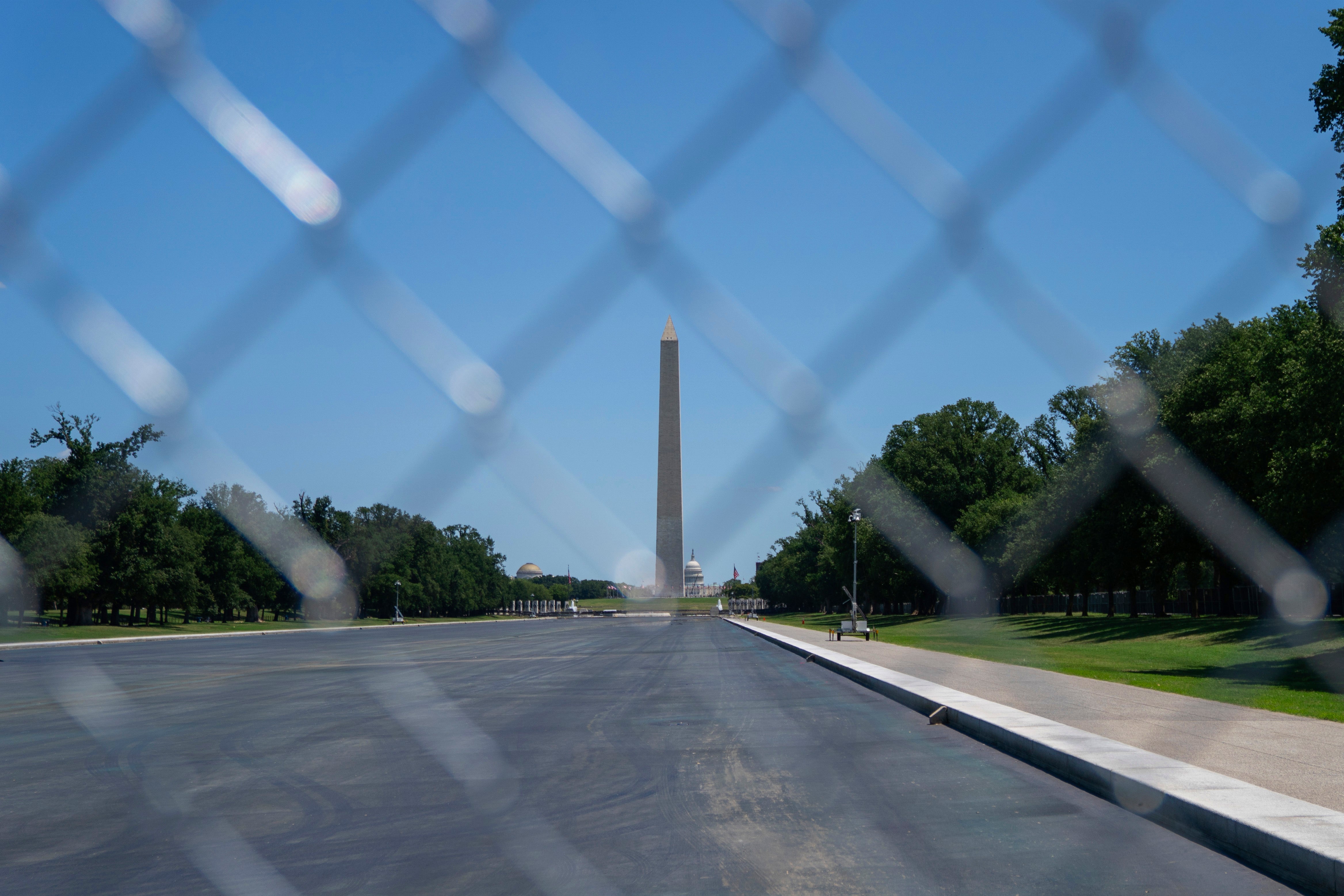 The Lincoln Memorial Reflecting Pool debacle threatens to become one of the defining images of Trump’s second term (AP)