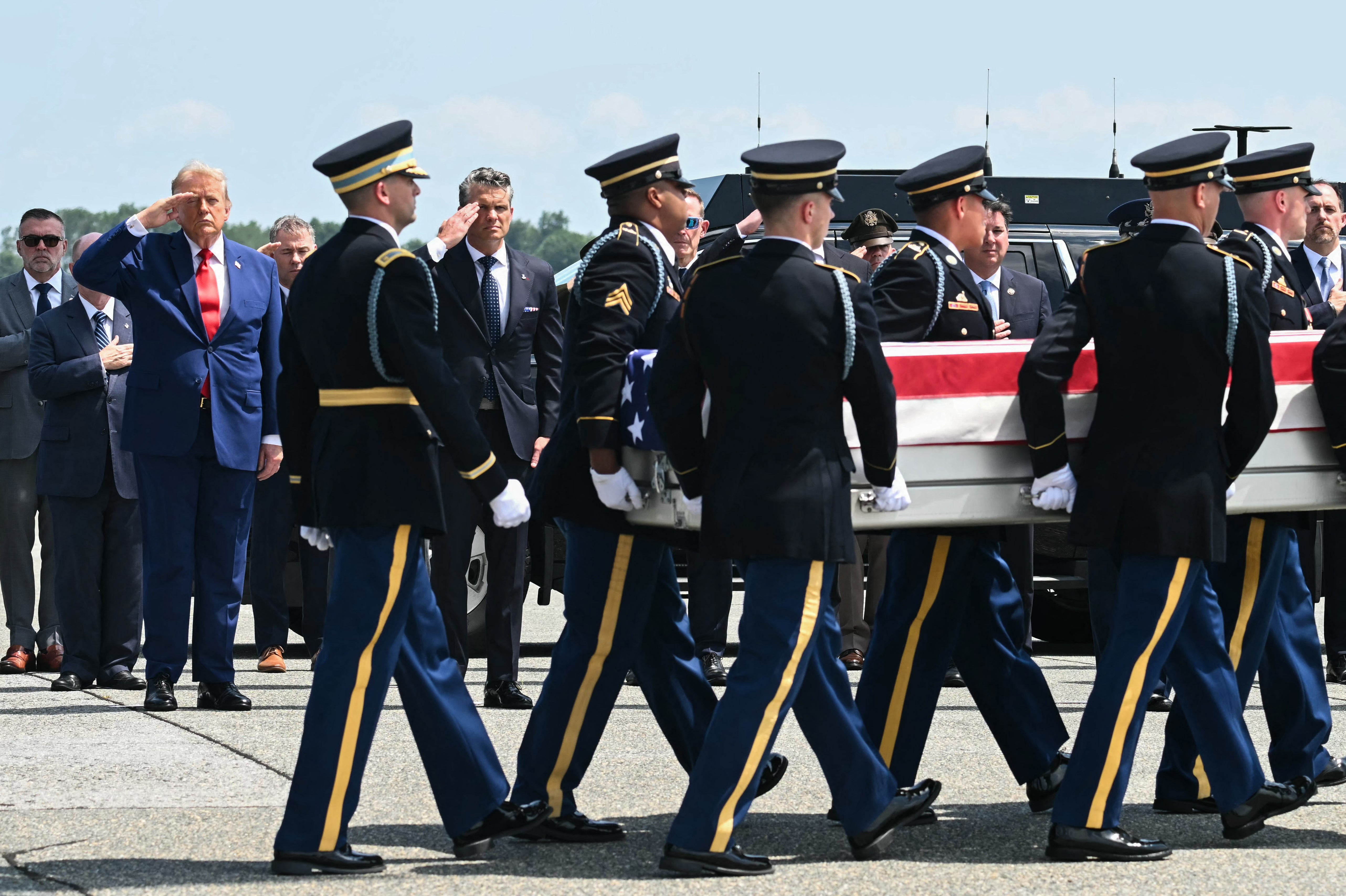 Widow Disputes Trump Claim on Fallen Soldier's Iran Stance