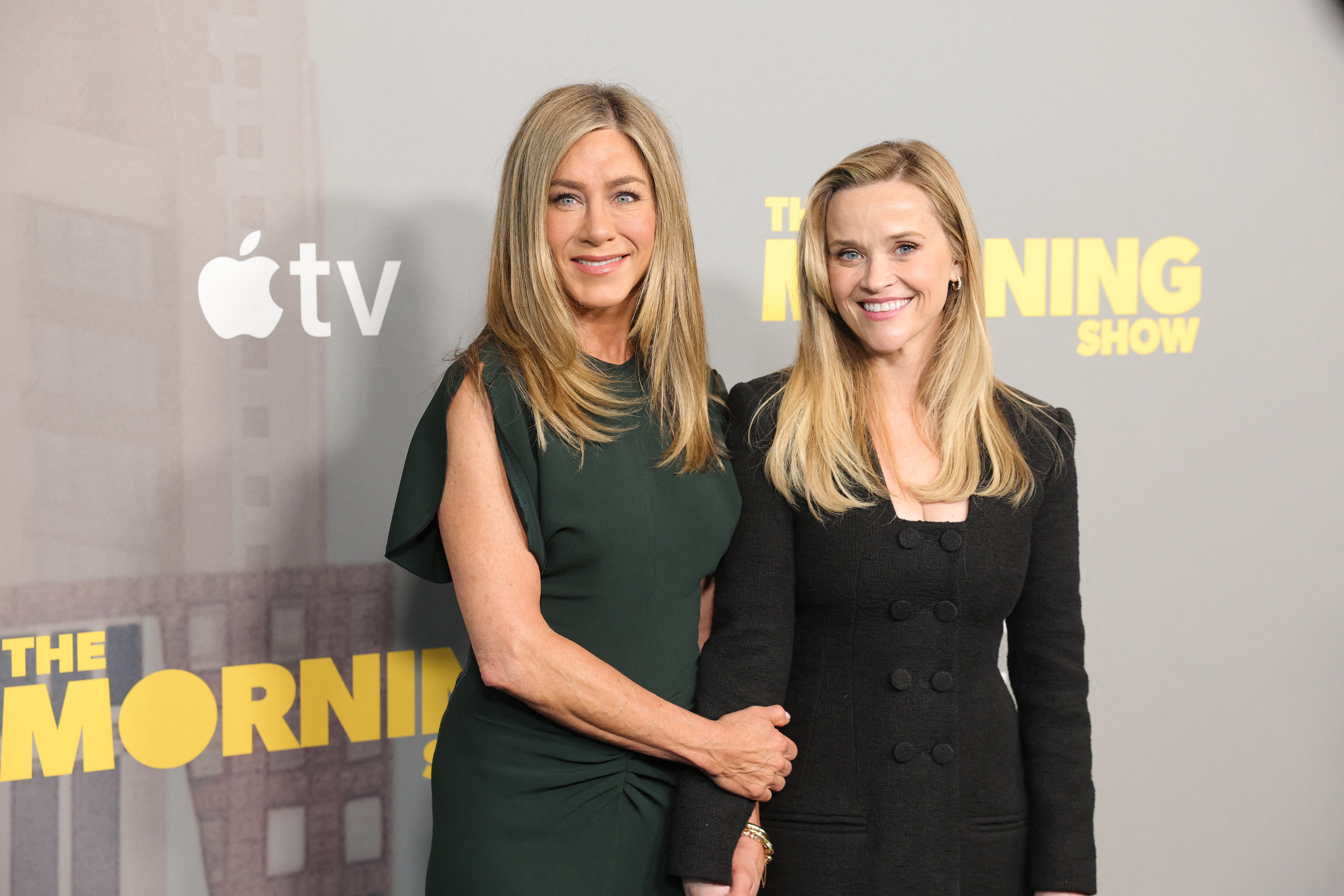 Reese Witherspoon stars opposite Jennifer Aniston in the glossy show about the behind-the-scenes machinations of a breakfast TV programme