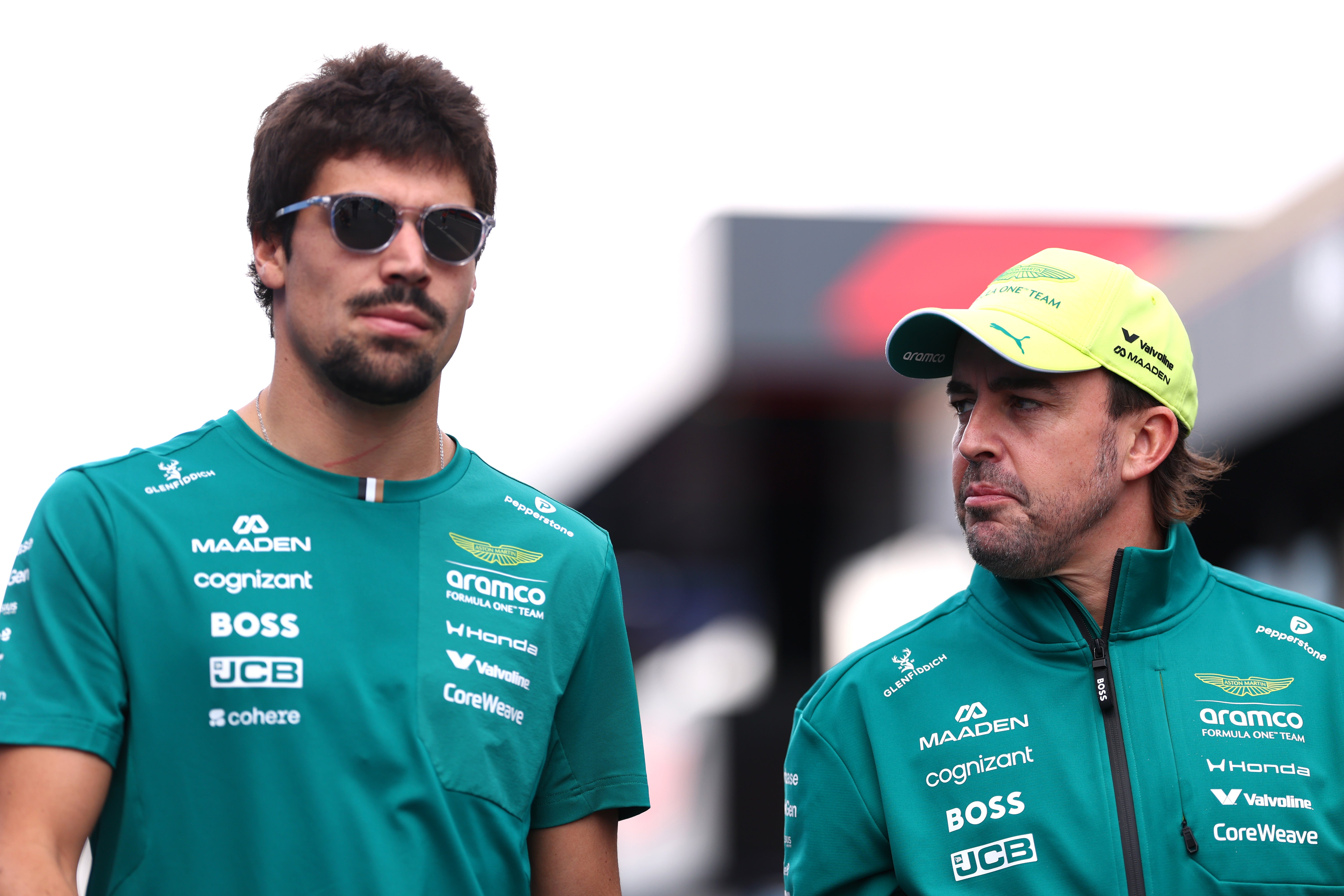 Lance Stroll and Alonso have been off the pace in the opening 10 races