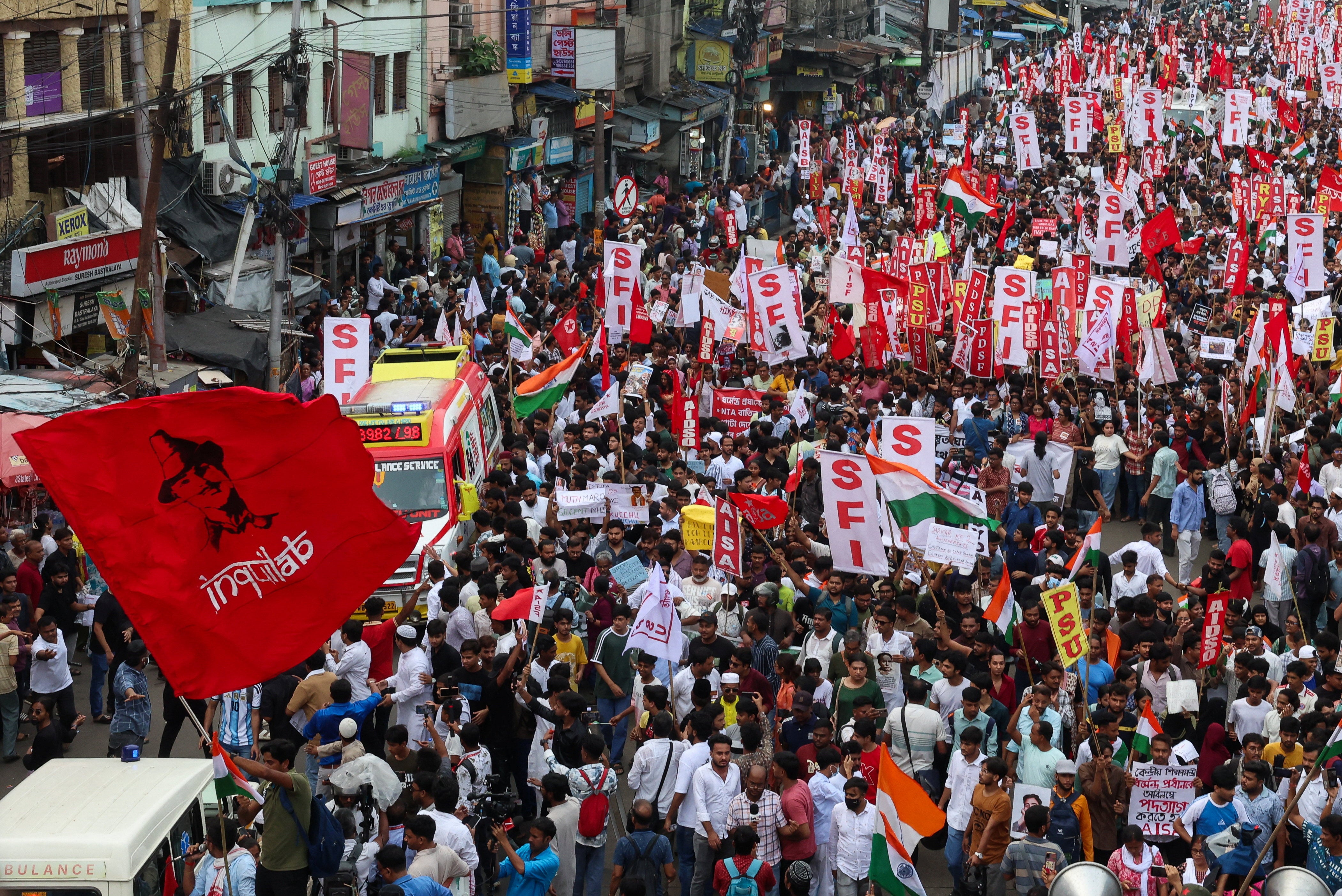 Parents, labourers and even Modi voters: Support for India’s ‘cockroach’ protest keeps growing