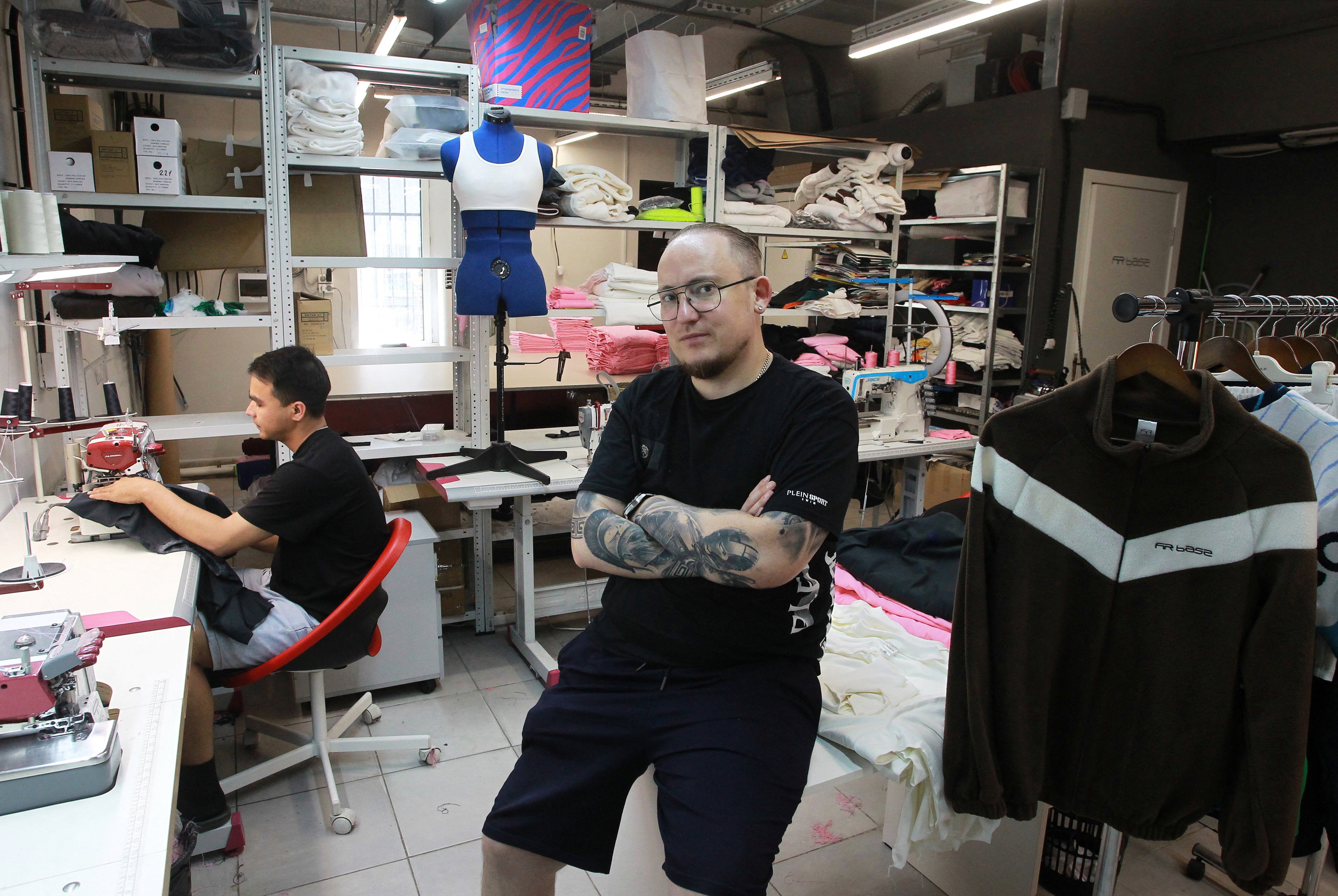Oleg Kondratyev, co-founder of the clothing brand Airbase, which suffered significant losses after warehouses of Russian online retailer Wildberries were damaged in Ukrainian attacks in the course of the Russia-Ukraine conflict,