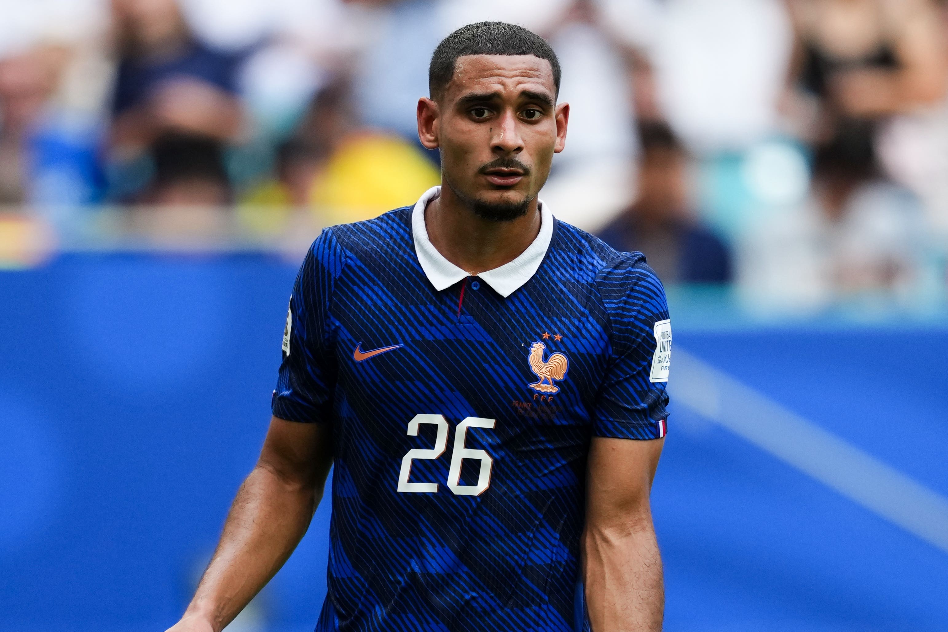 Maxence Lacroix featured for France at the World Cup