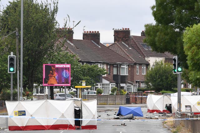 Four men killed as car hits lamppost in Merseyside