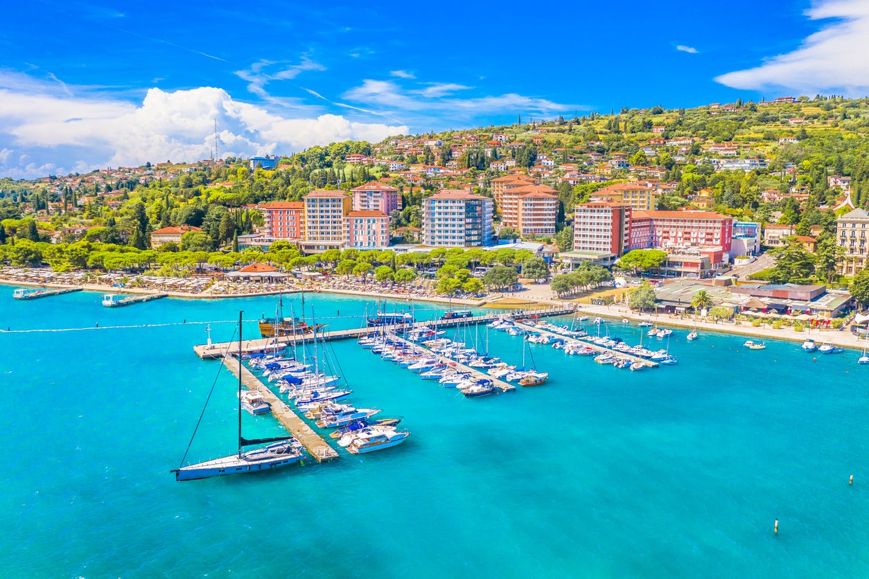 Portorož is a famous Slovenian seaside resort (Getty Images)