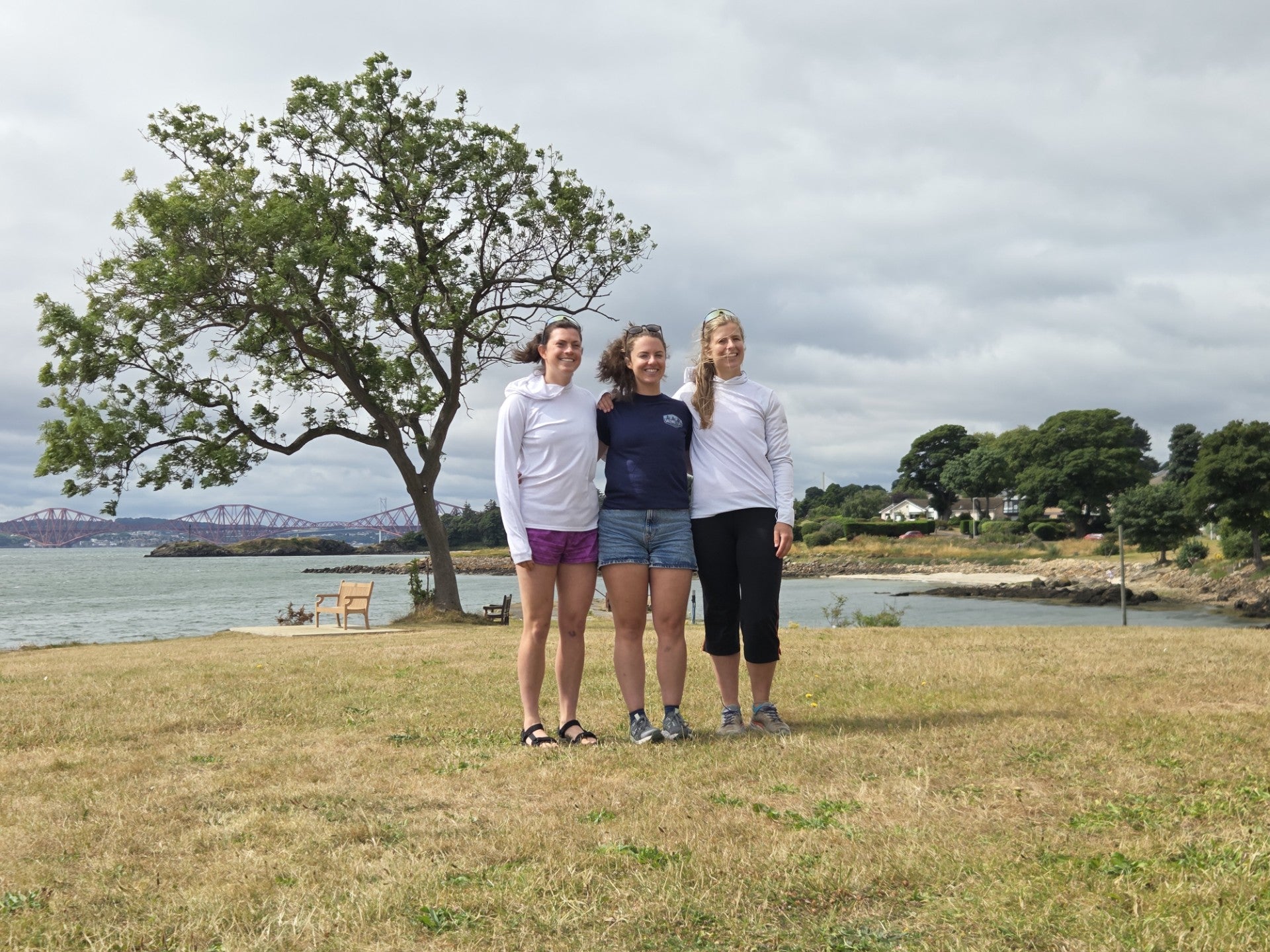 Doctor Jenna Volpert and physiotherapists Ellen Clark and Lauren Wilde-Arnold are friends and former Dundee flatmates who have signed up to take part in the World’s Toughest Row, a formidable 3,000-mile journey (PA)