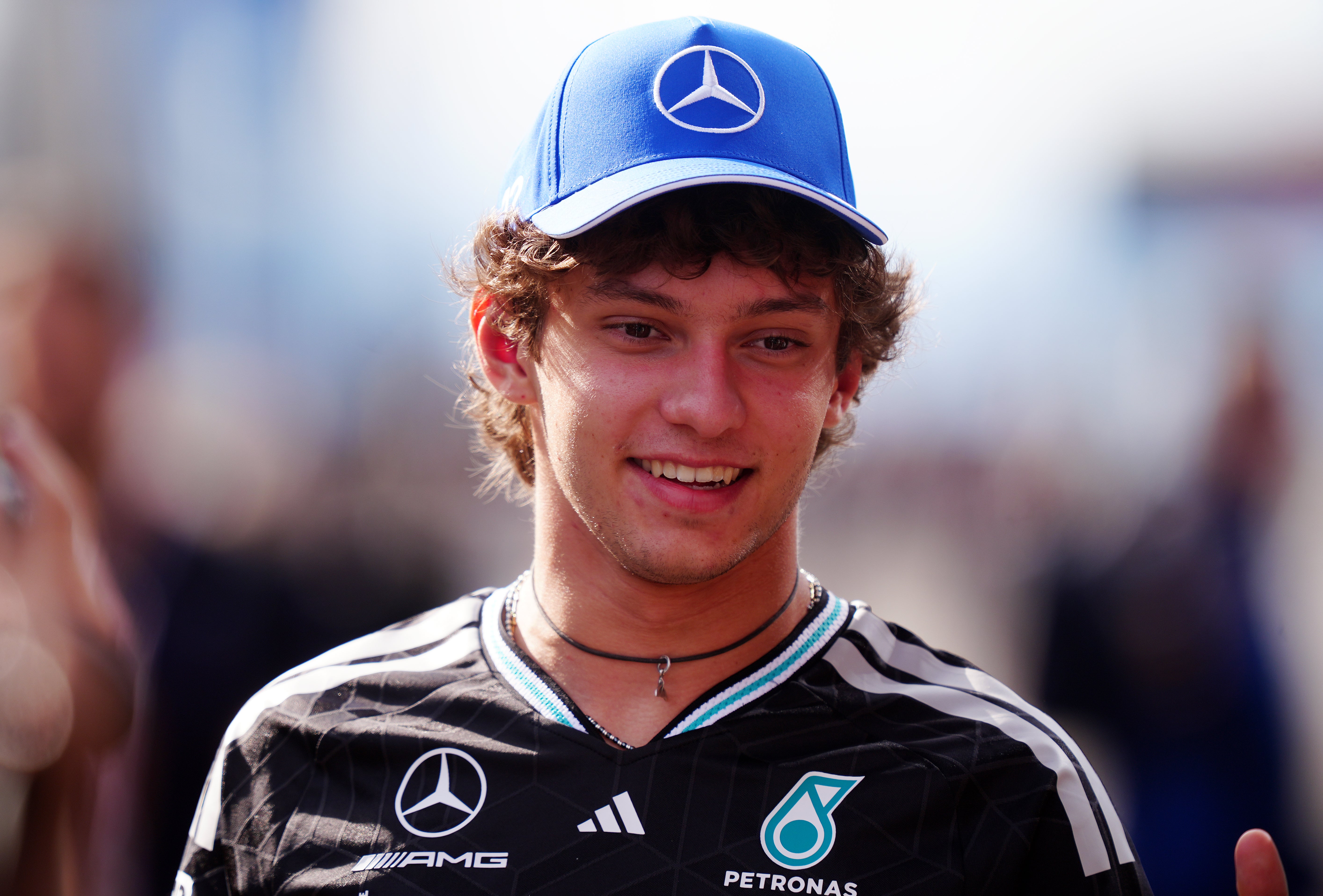 Kimi Antonelli has high hopes (David Davies/PA)