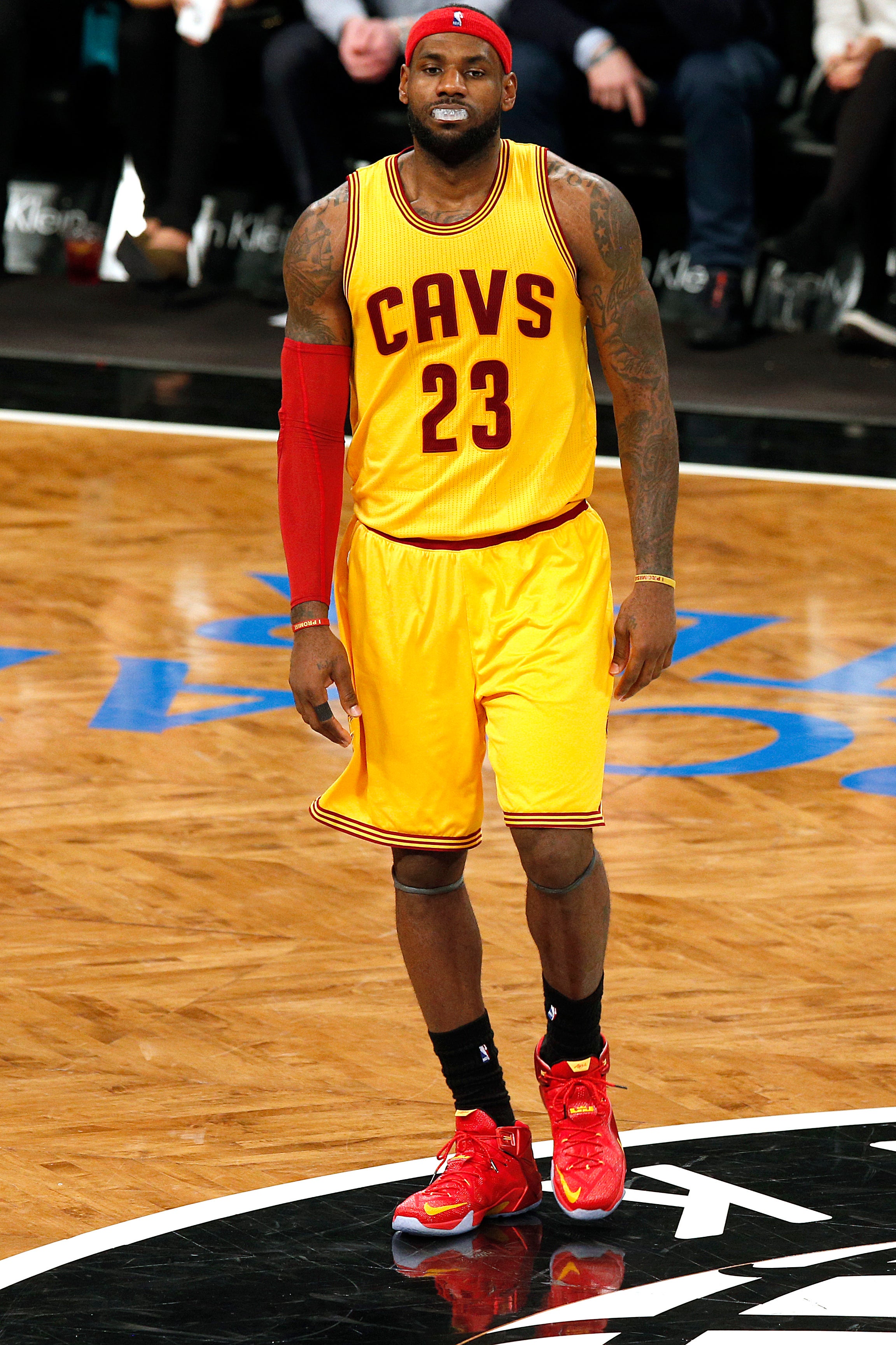 LeBron James started with Cleveland Cavaliers (Jonathan Brady/PA)