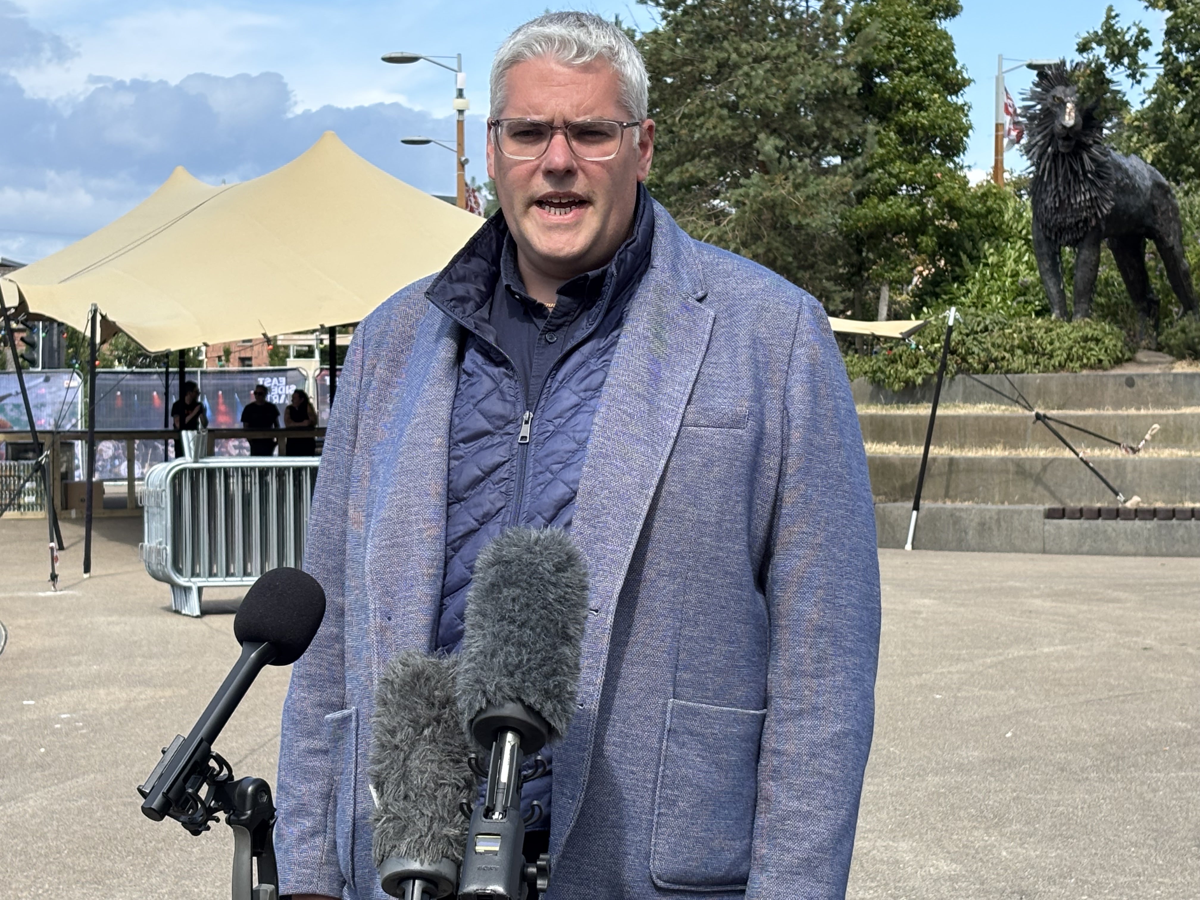 DUP leader Gavin Robinson described the development as “chilling”.