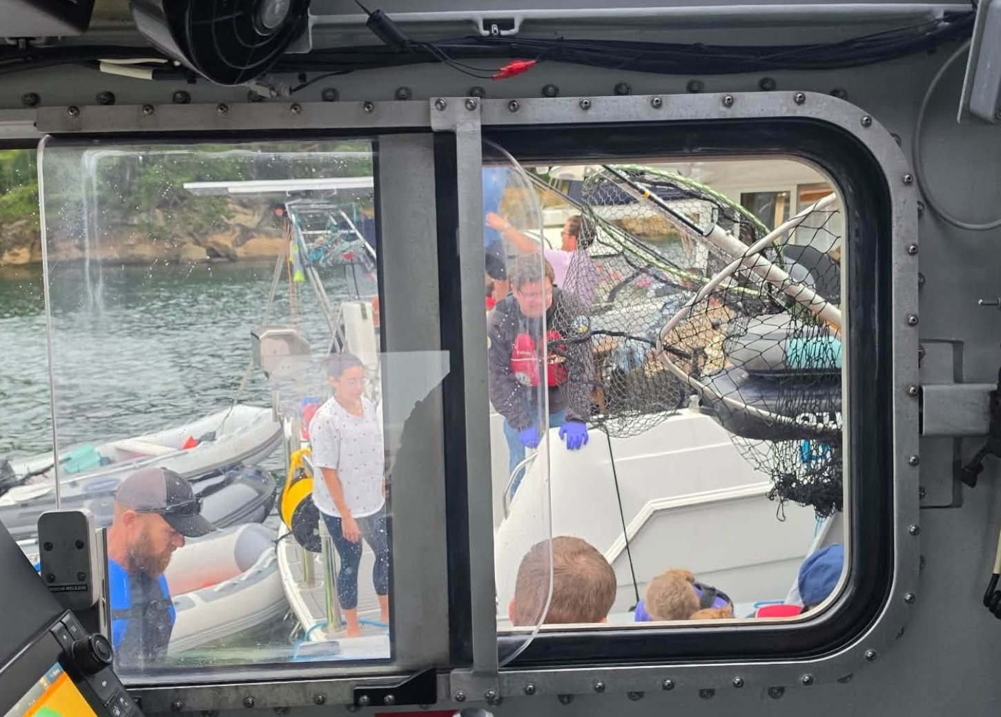 The Coast Guard says that all 11 people onboard, which included 10 passengers and 1 pilot, were accounted for