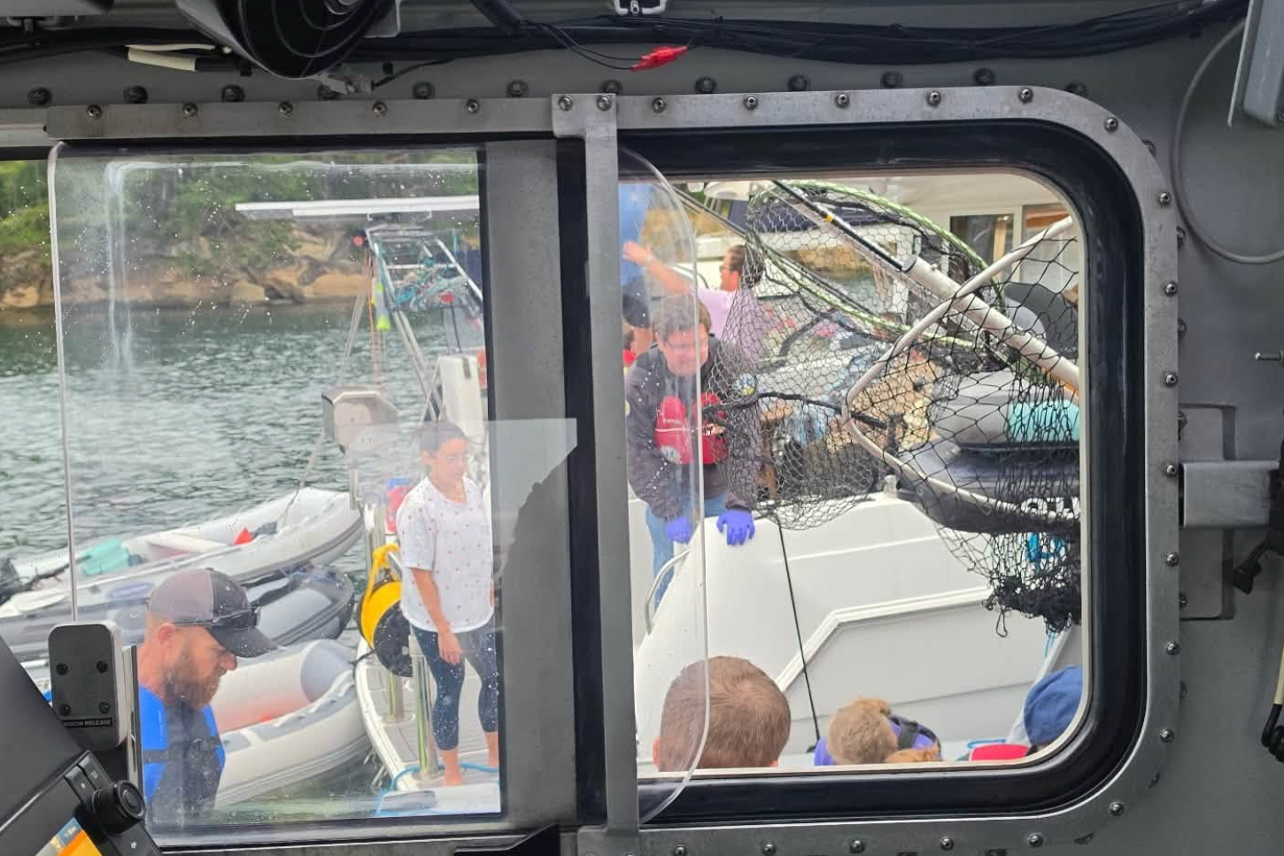 The Coast Guard says that all 11 people onboard, which included 10 passengers and 1 pilot, were accounted for (USCGNorthwest)