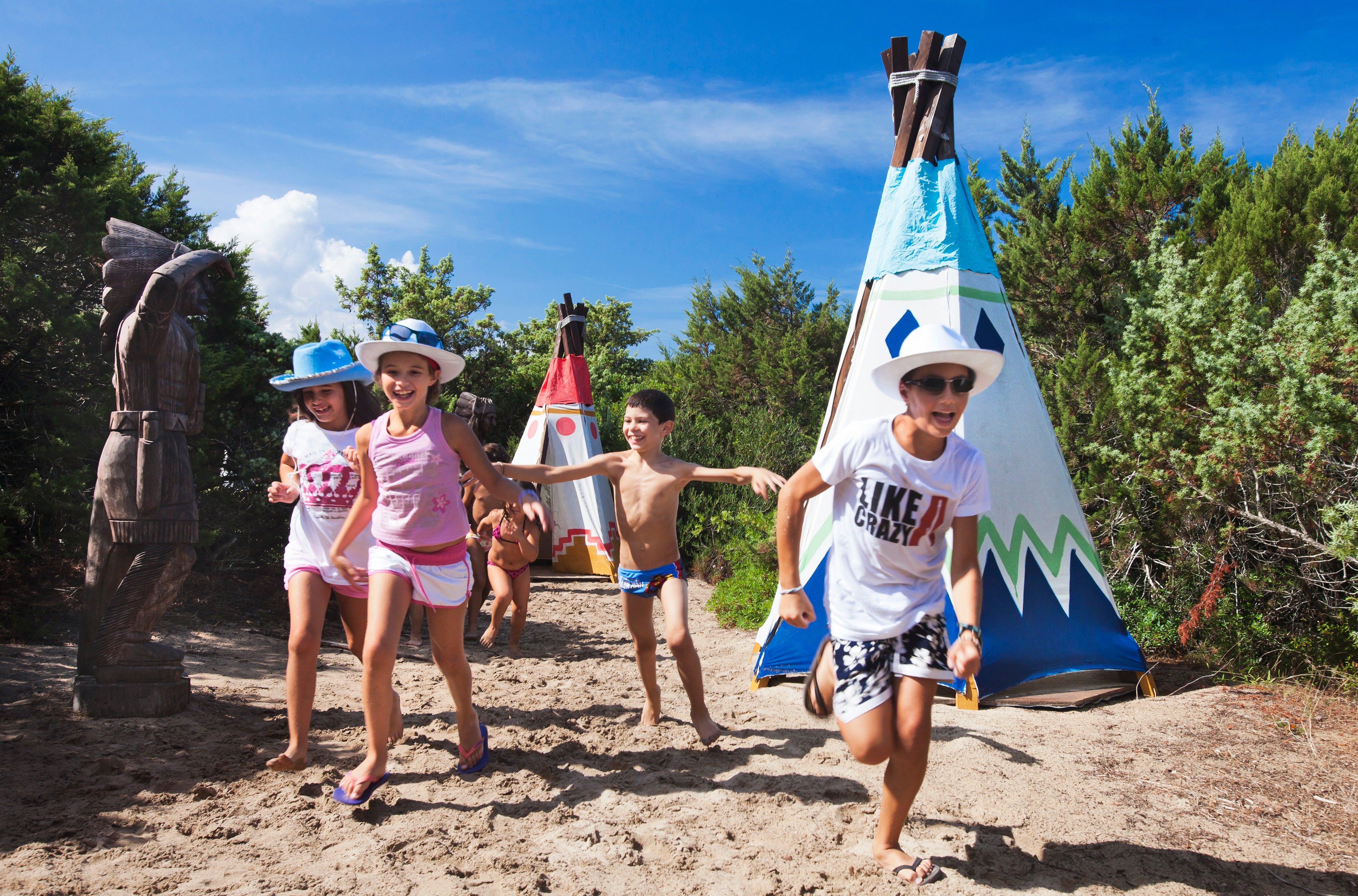 Le Dune is home to one of Italy's largest children's villages