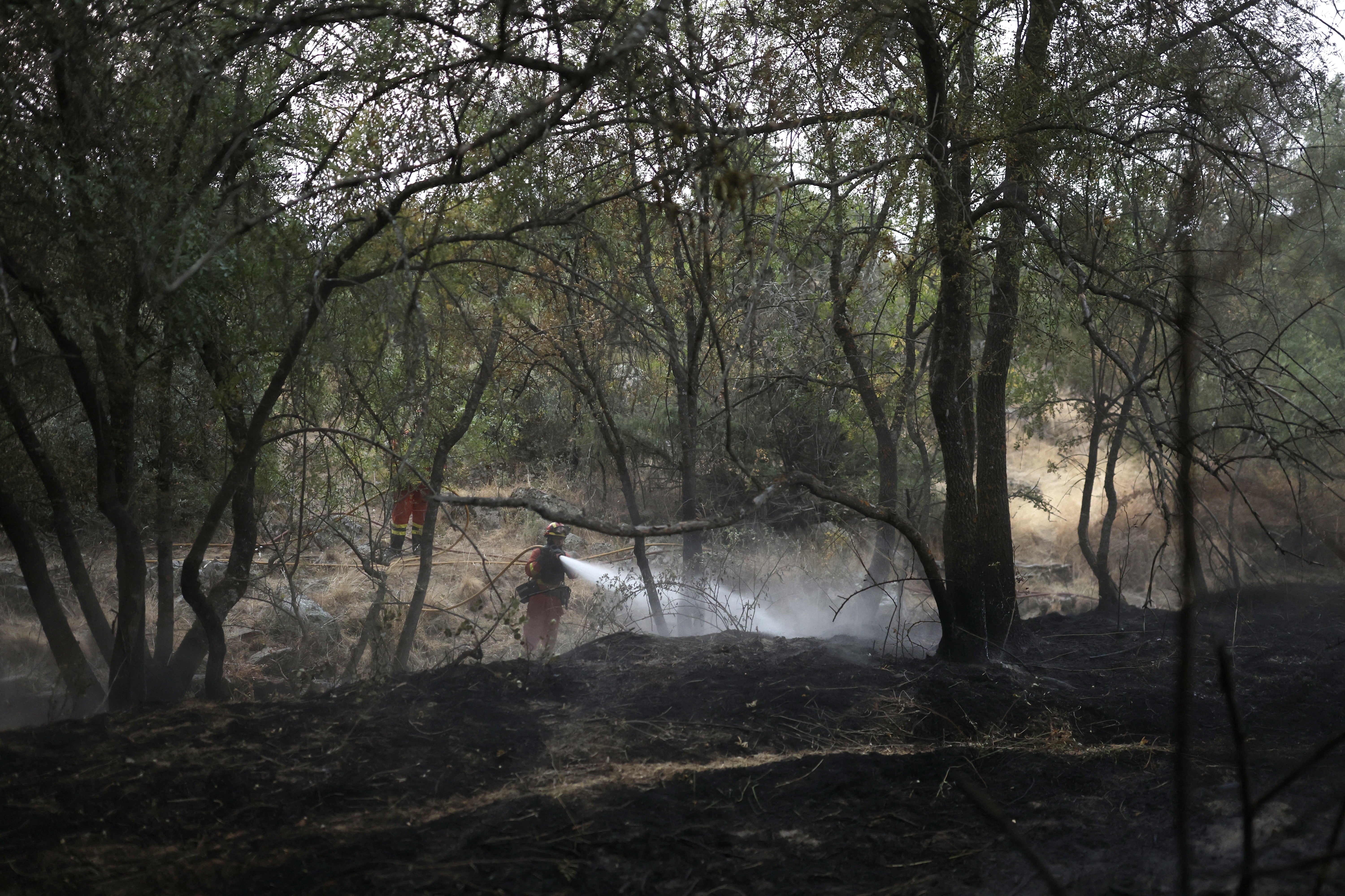 Erratic winds threaten to fan the flames further (AFP/Getty)