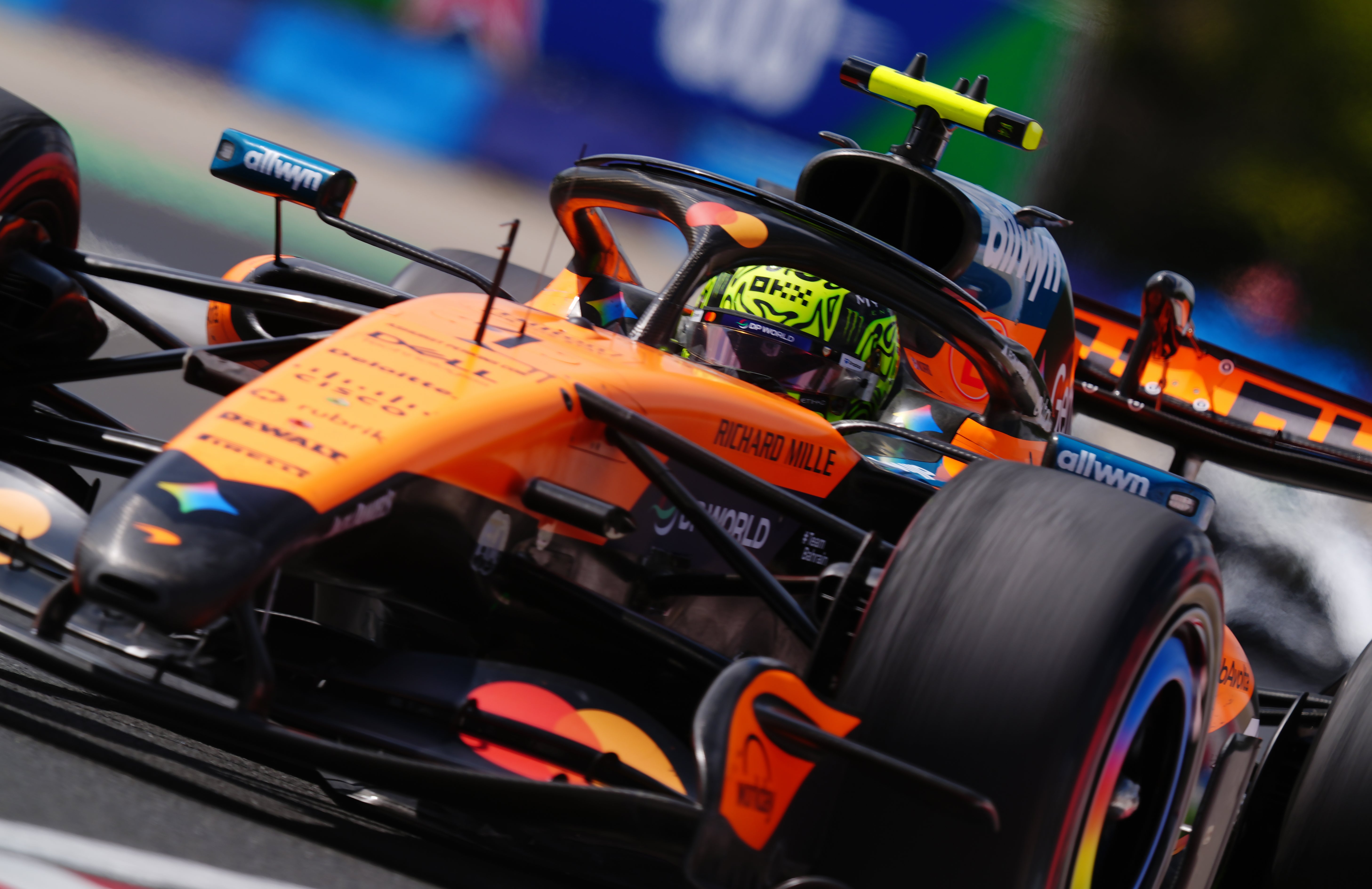 World champion Lando Norris in action at the Hungarian Grand Prix (David Davies/PA) (PA Wire)