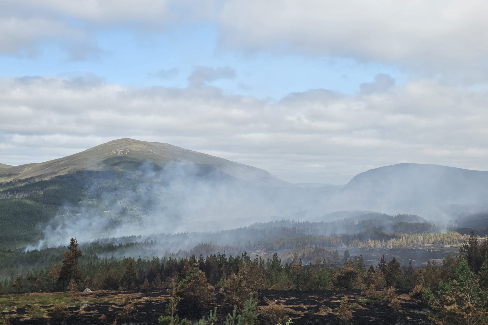 Cairngorms National Park wildfire continues to burn; residents ‘upset and angry’ as evacuation orders remain in place