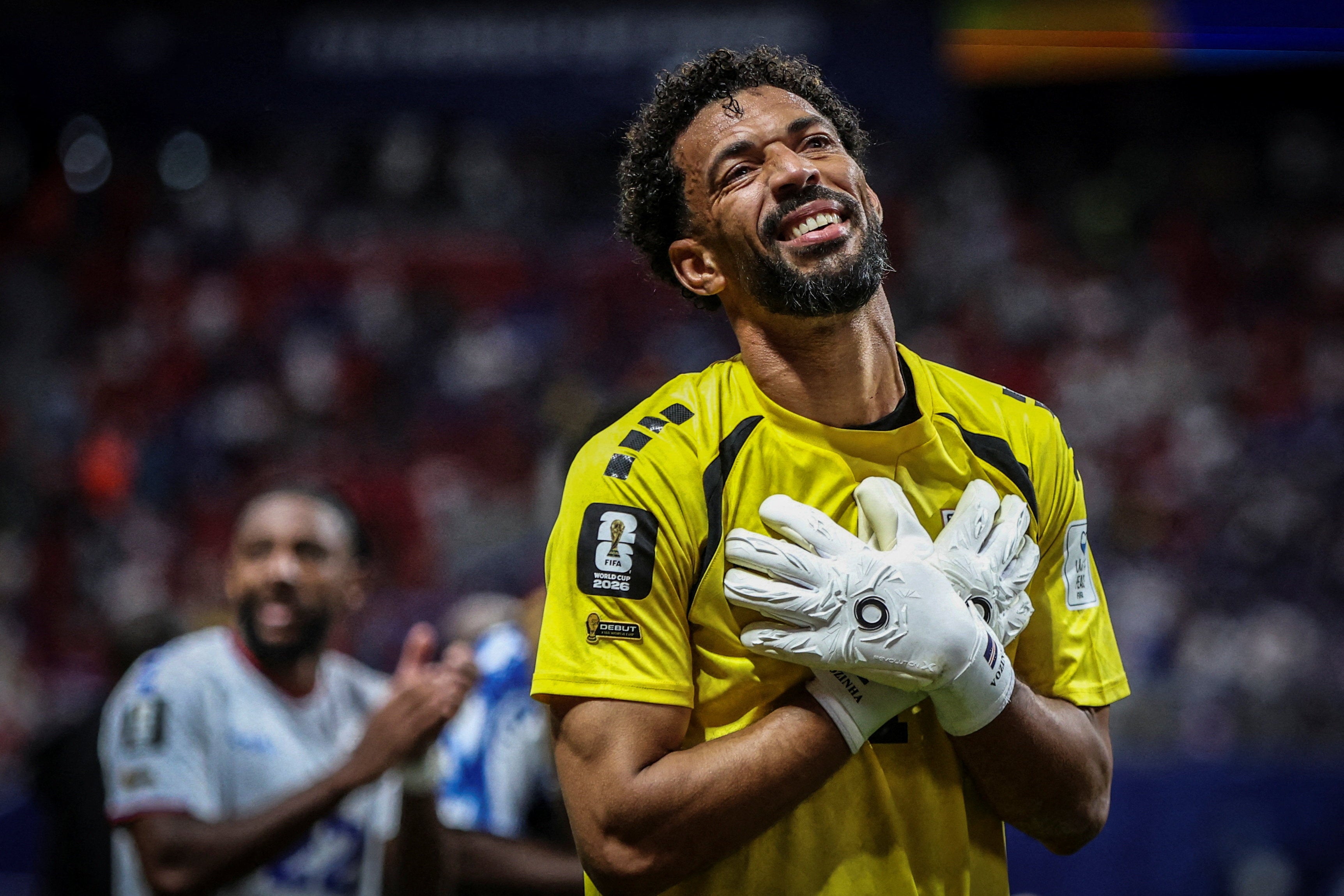 Cape Verde goalkeeper Vozinha