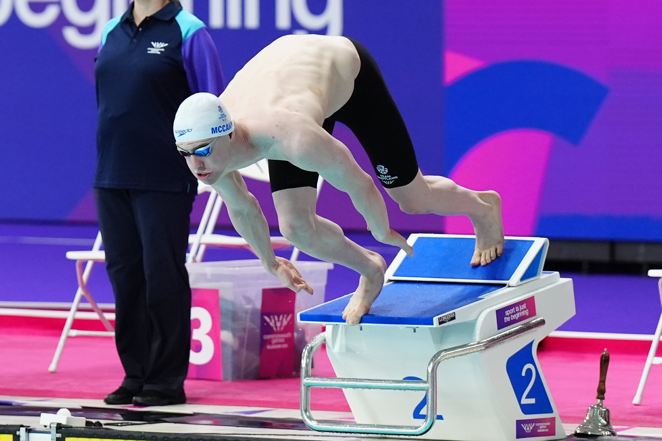 Sean McCann hopes to compete at the 2028 Olympics