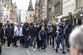Police arrest 15 after anti-migrant protest in Glasgow turns violent