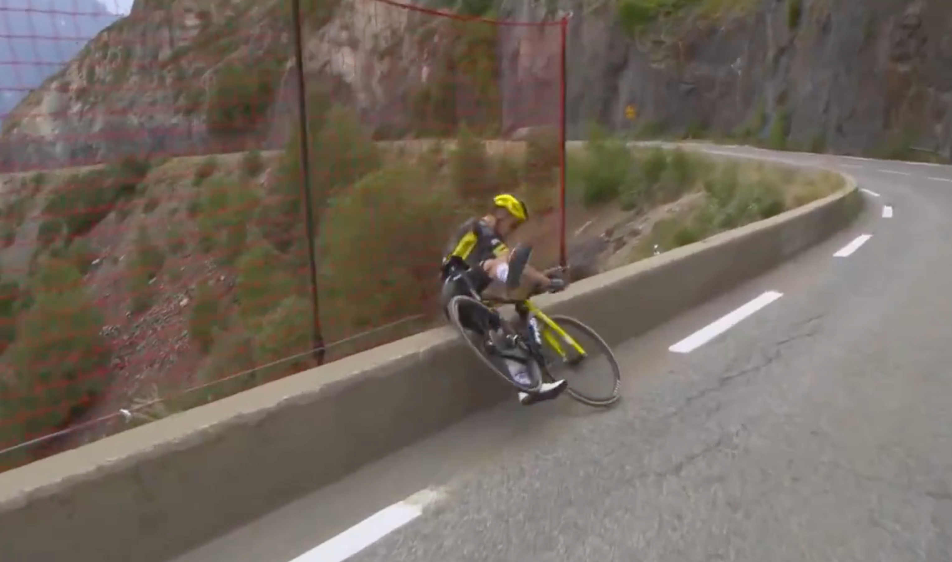 Tour de France organisers praised for &lsquo;saving life&rsquo; of rider Sepp Kuss after terrifying mountain crash