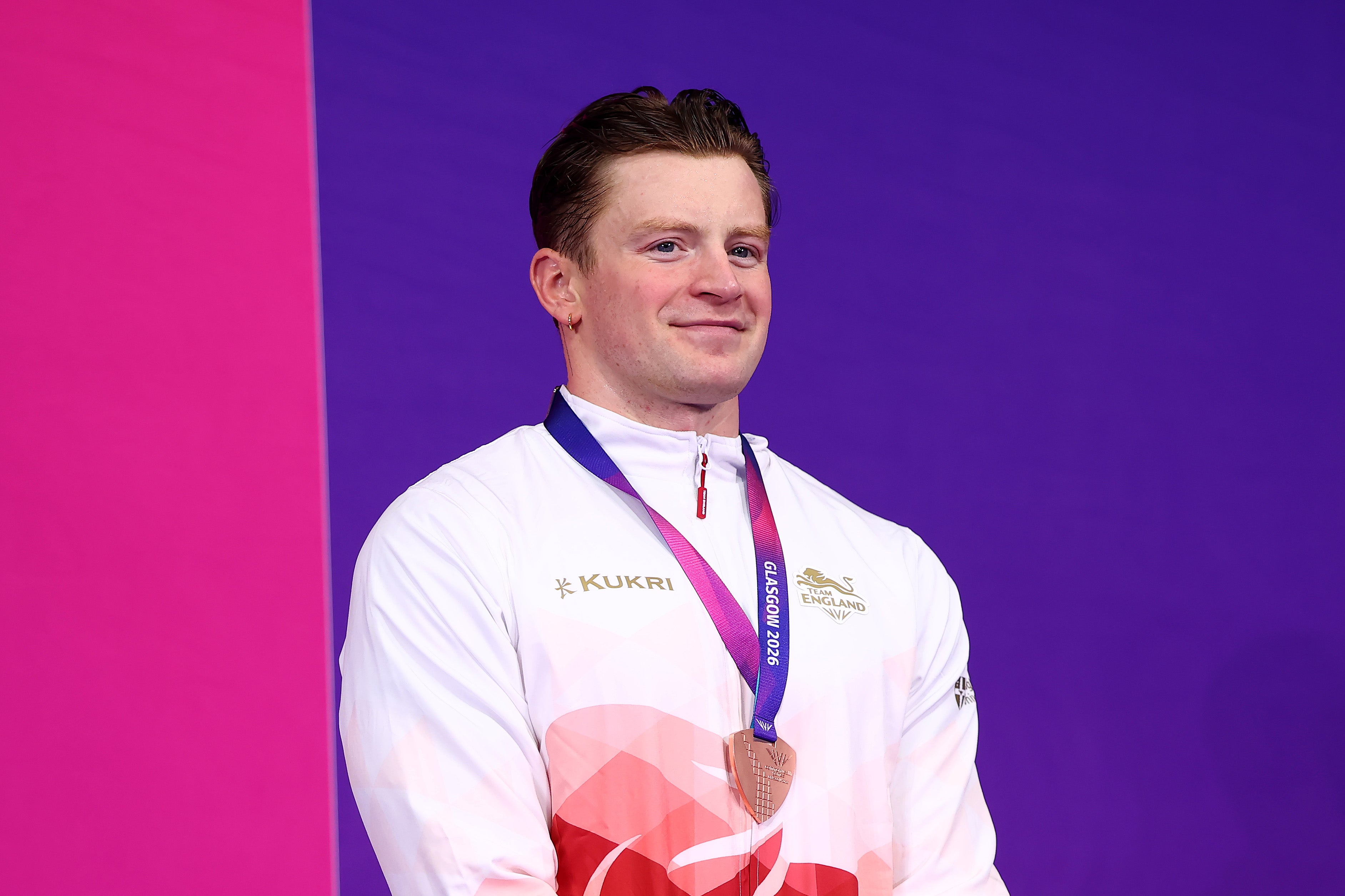 Ramsay-Peaty took to the podium but only to collect a bronze medal