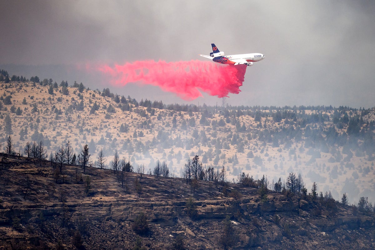Fast-moving wildfires burn in central Oregon, in photos – UK Times