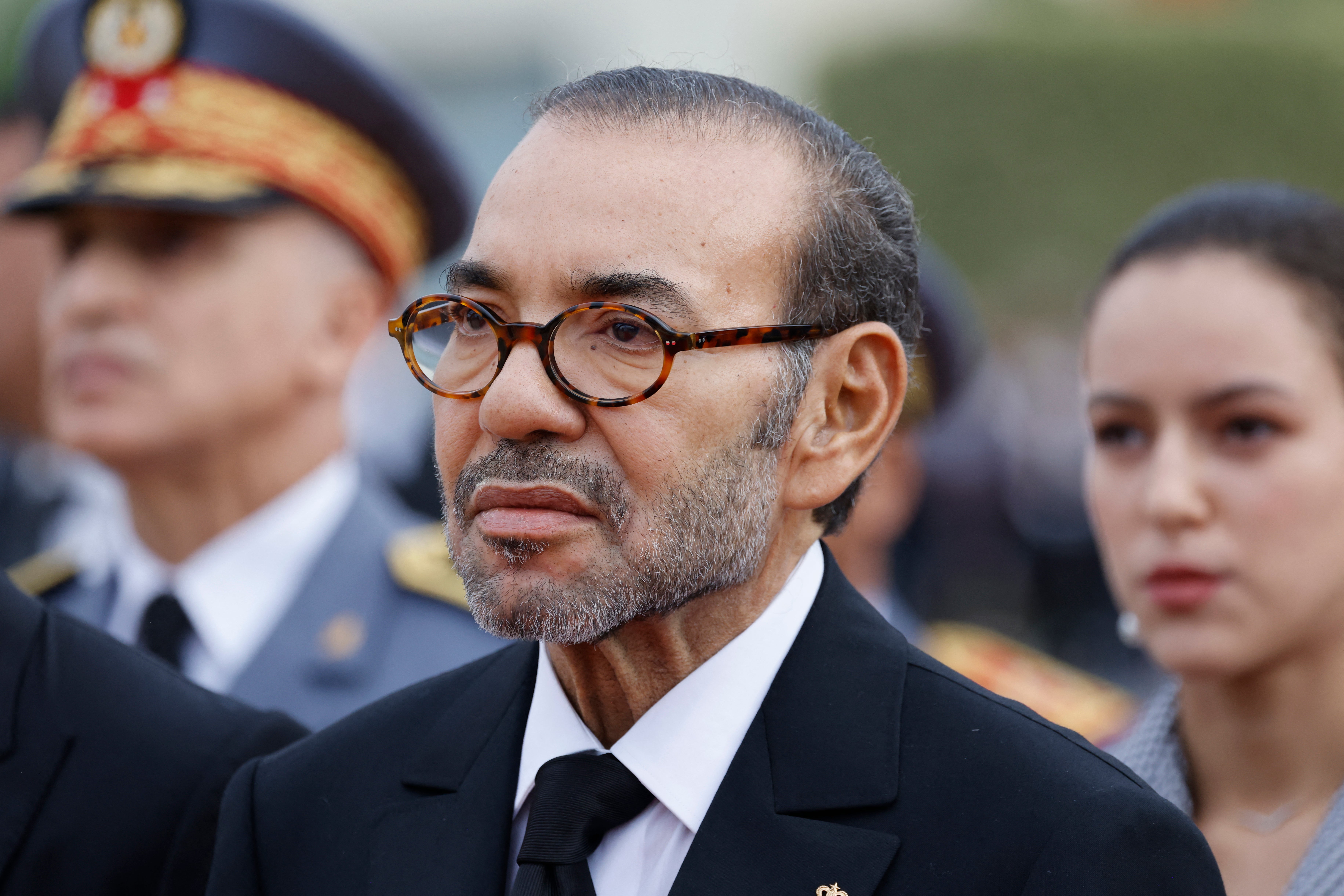 Morocco's King Mohammed VI received a public thank-you message from Trump