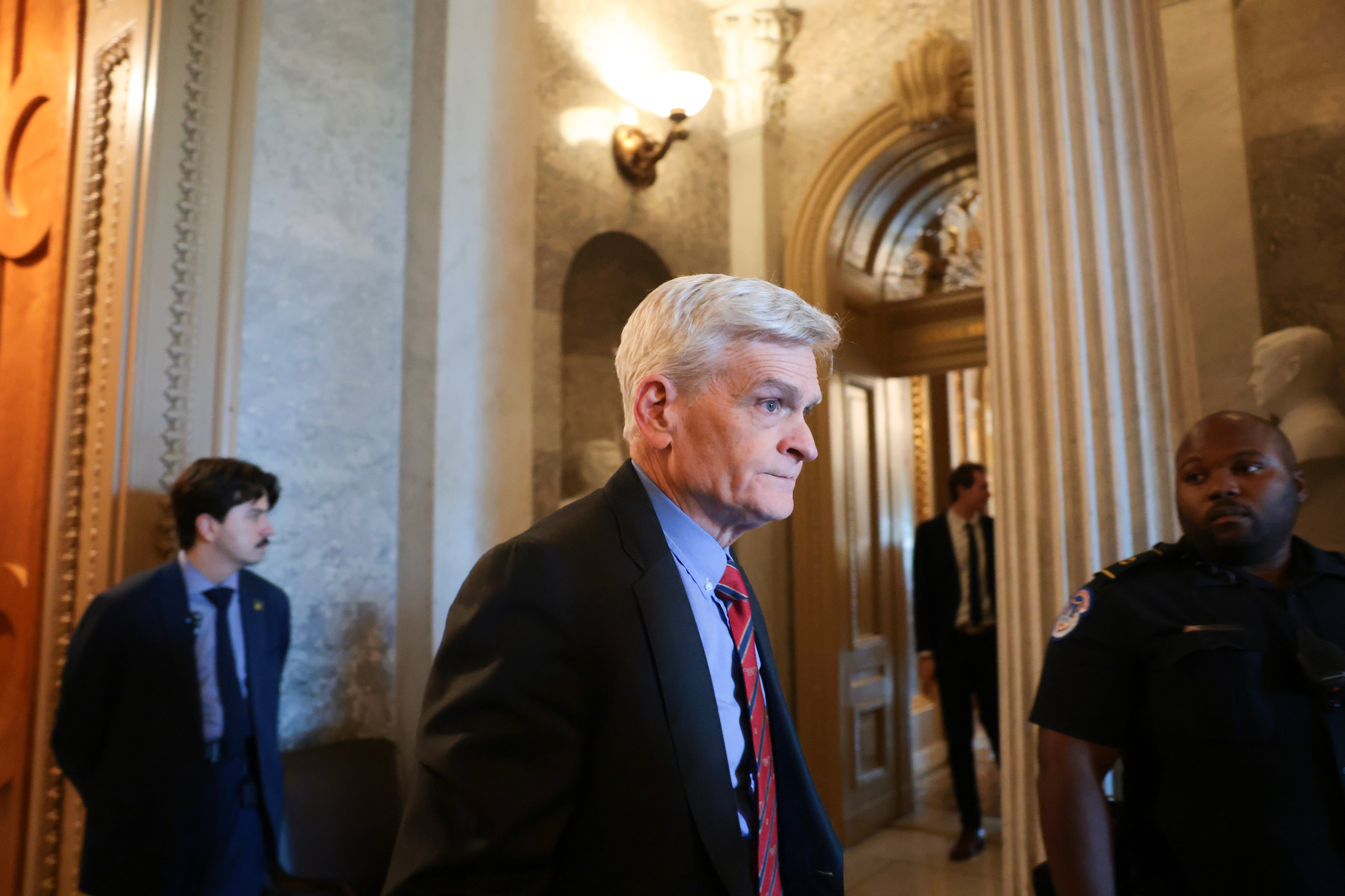 Bill Cassidy, another Republican senator, angrily confronted Trump over Iran in June