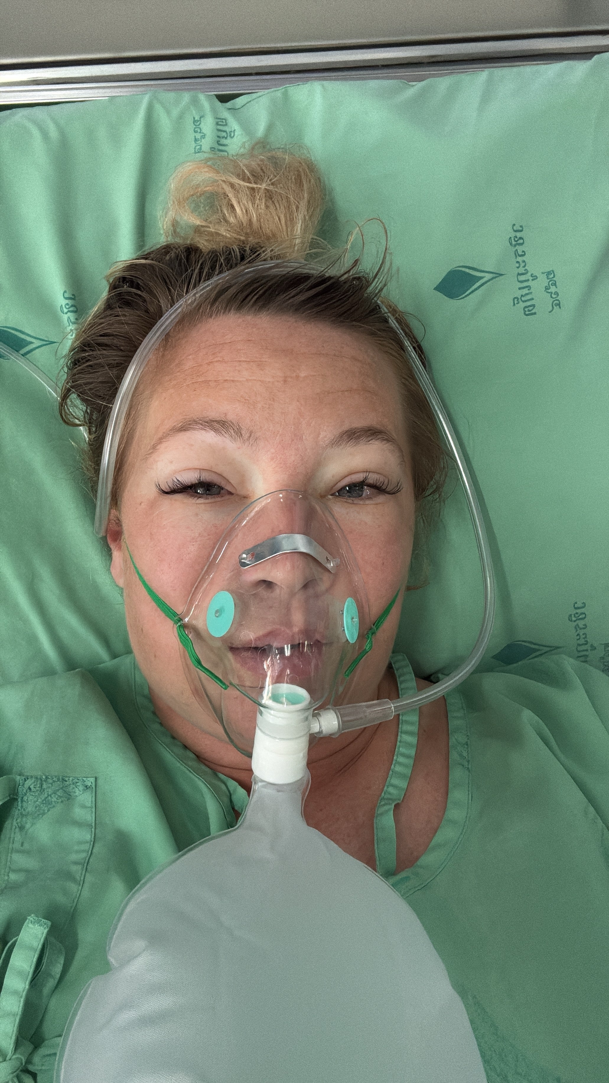 She was in ICU for 12 days